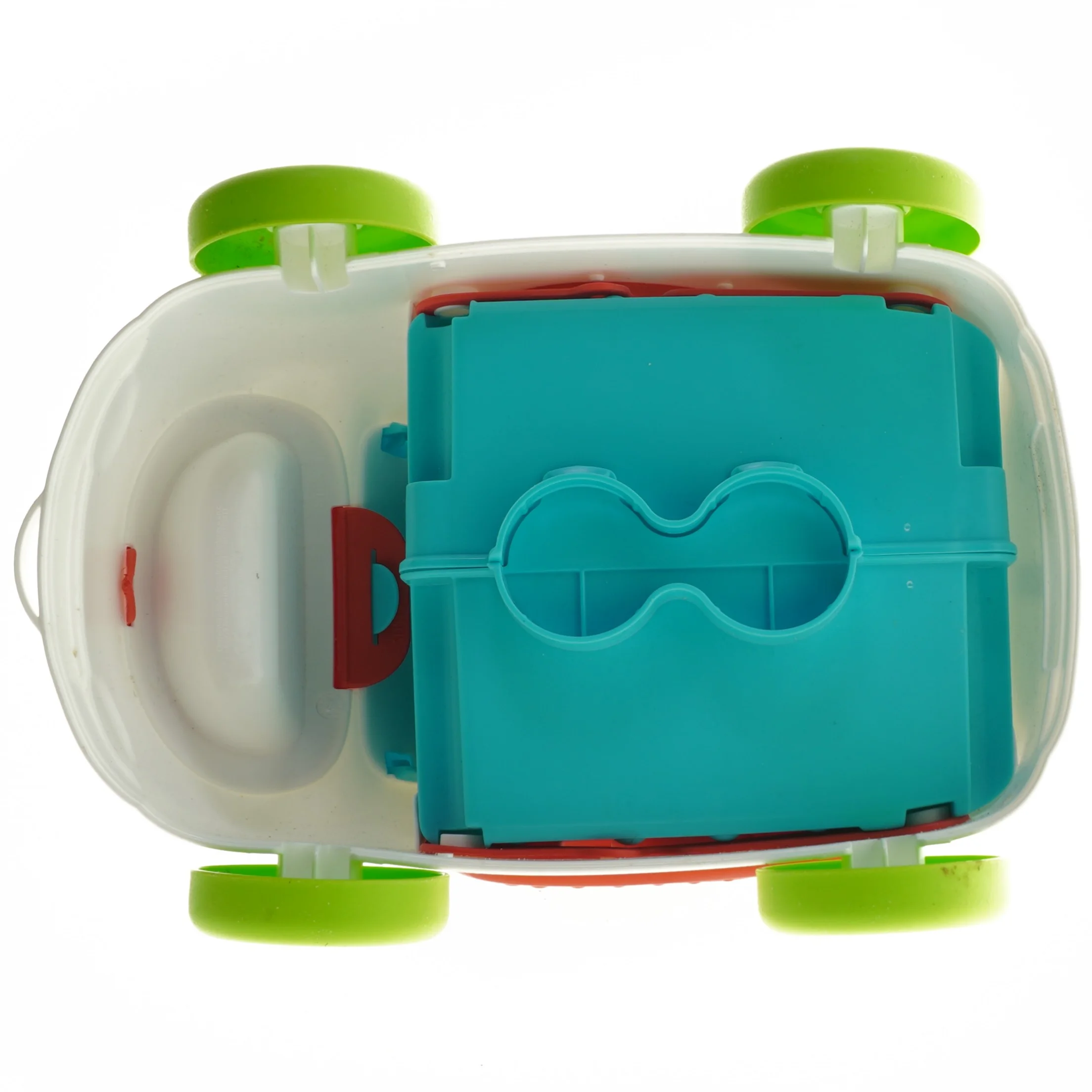 Legetøjsbil med opbevaring fra Clementoni (str. 28x18x18 cm)