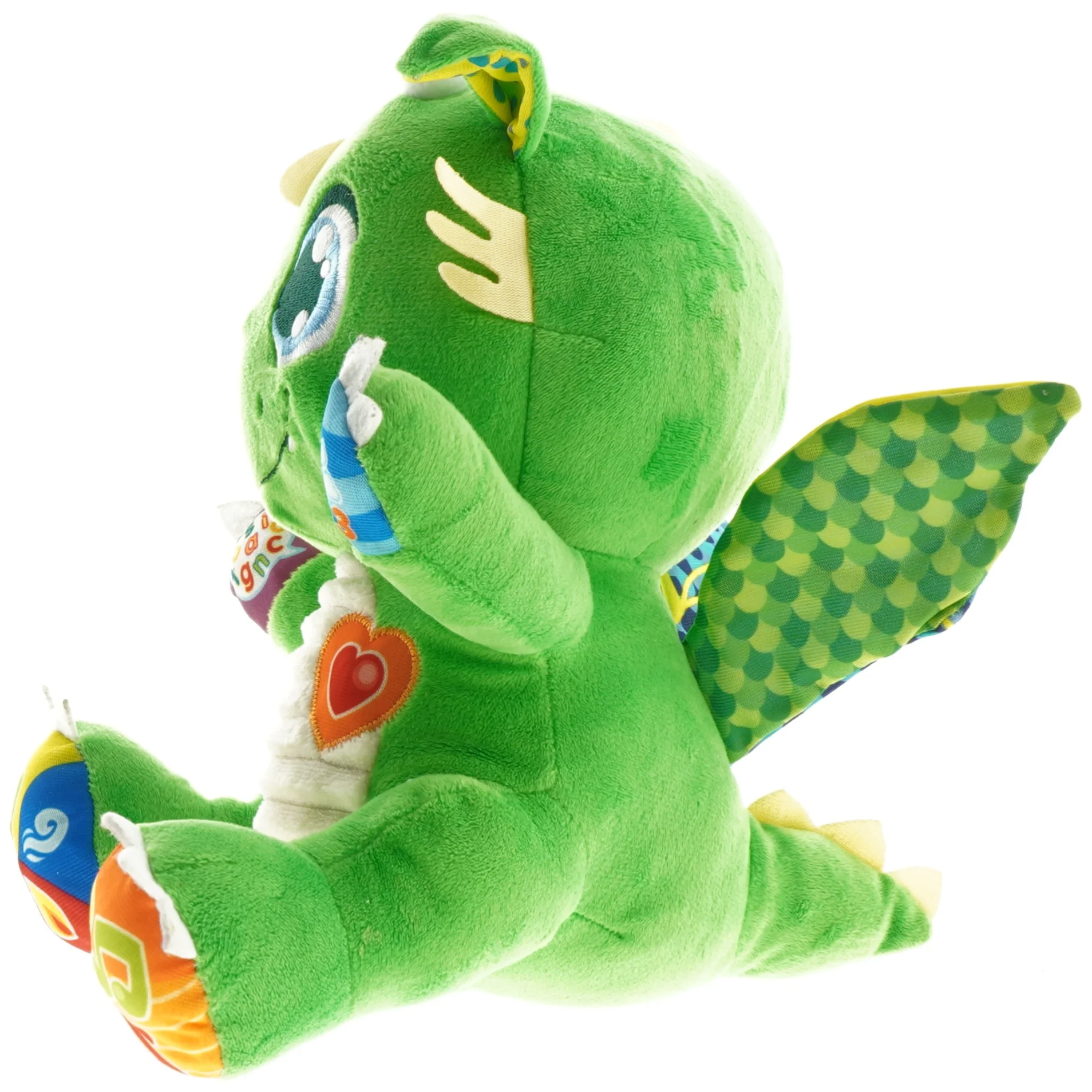 Plush legetøjsdrage fra Clementoni (str. 25x20 cm)