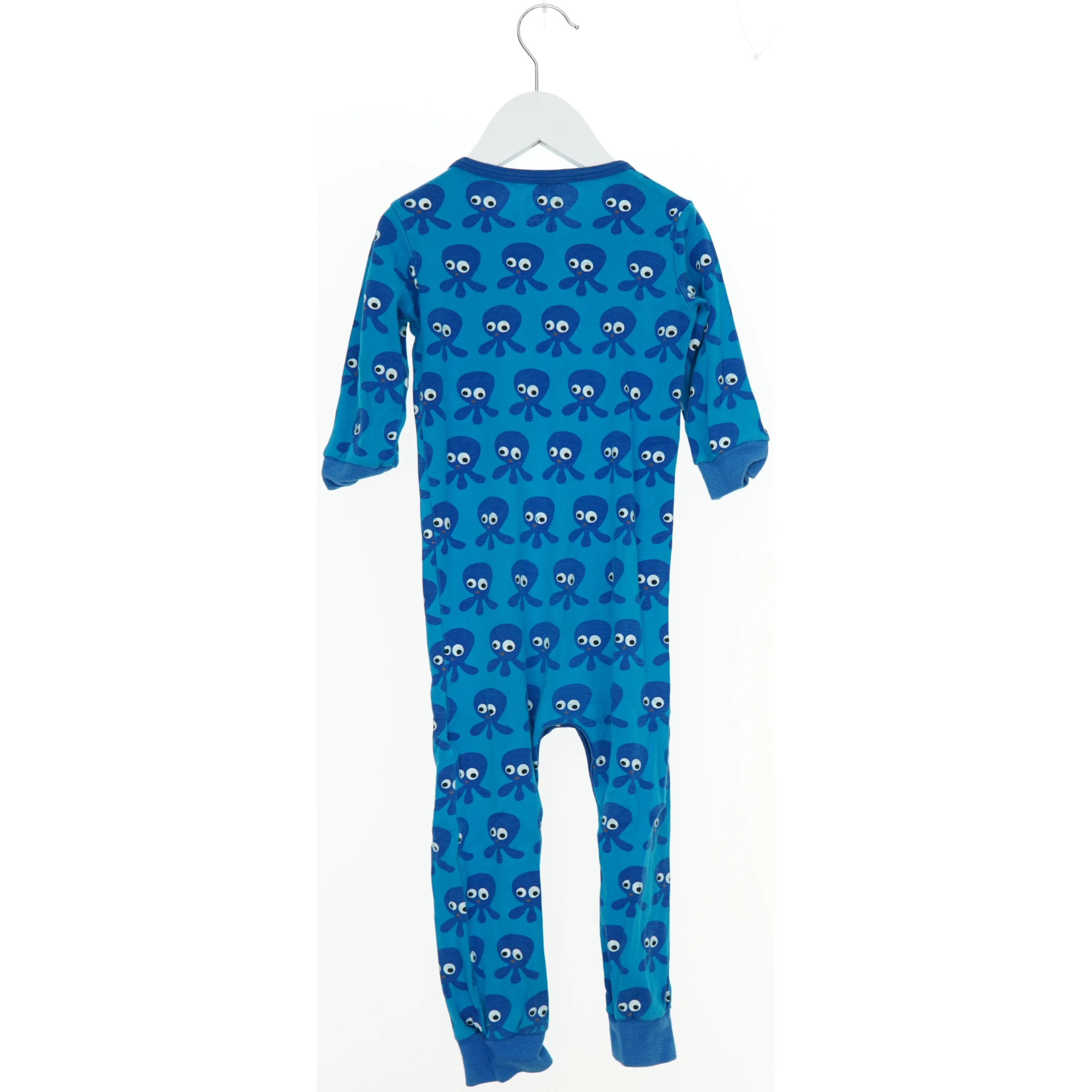 Blå sparkedragt med blæksprutte mønster fra Ej Sikke Lej (str. 92)