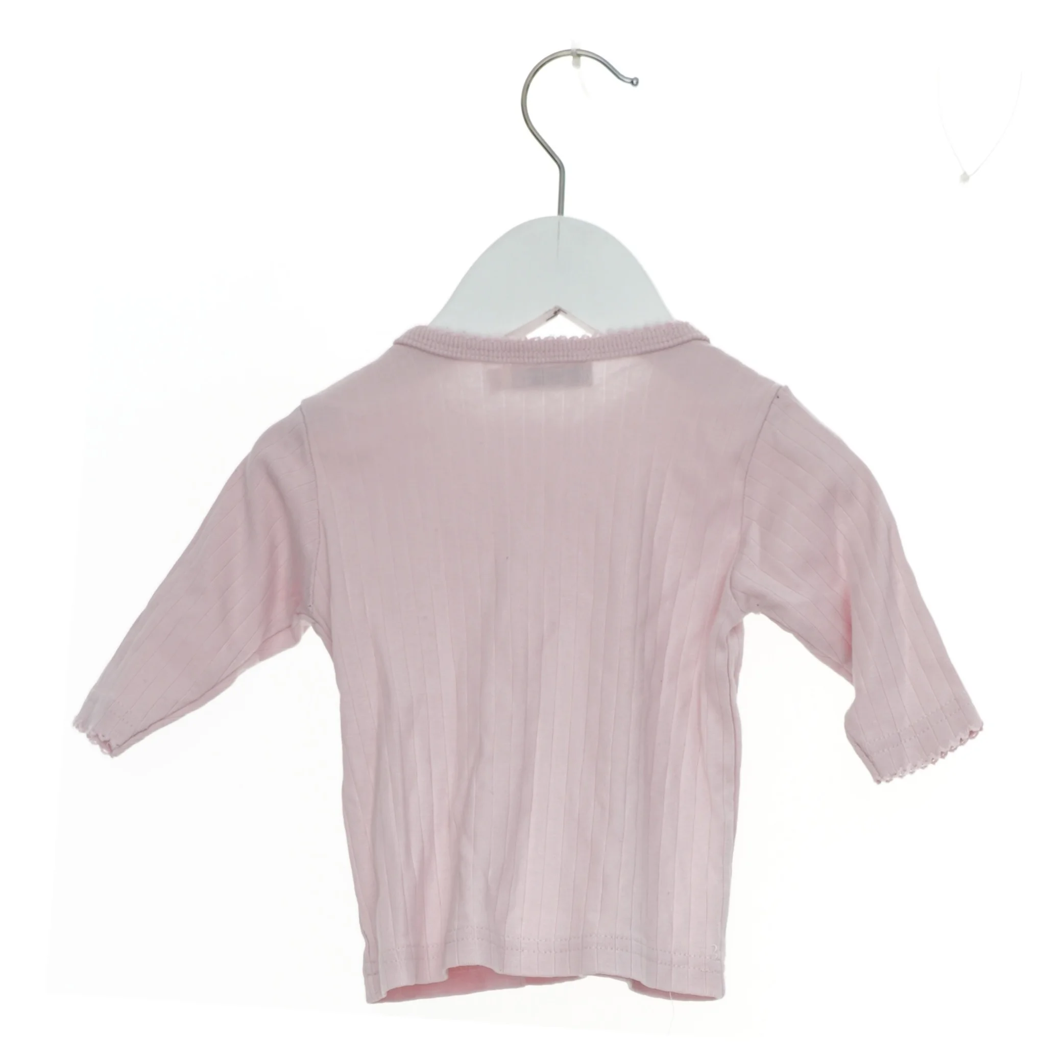 Langærmet lyserød trøje til baby fra Name It (str. 62)