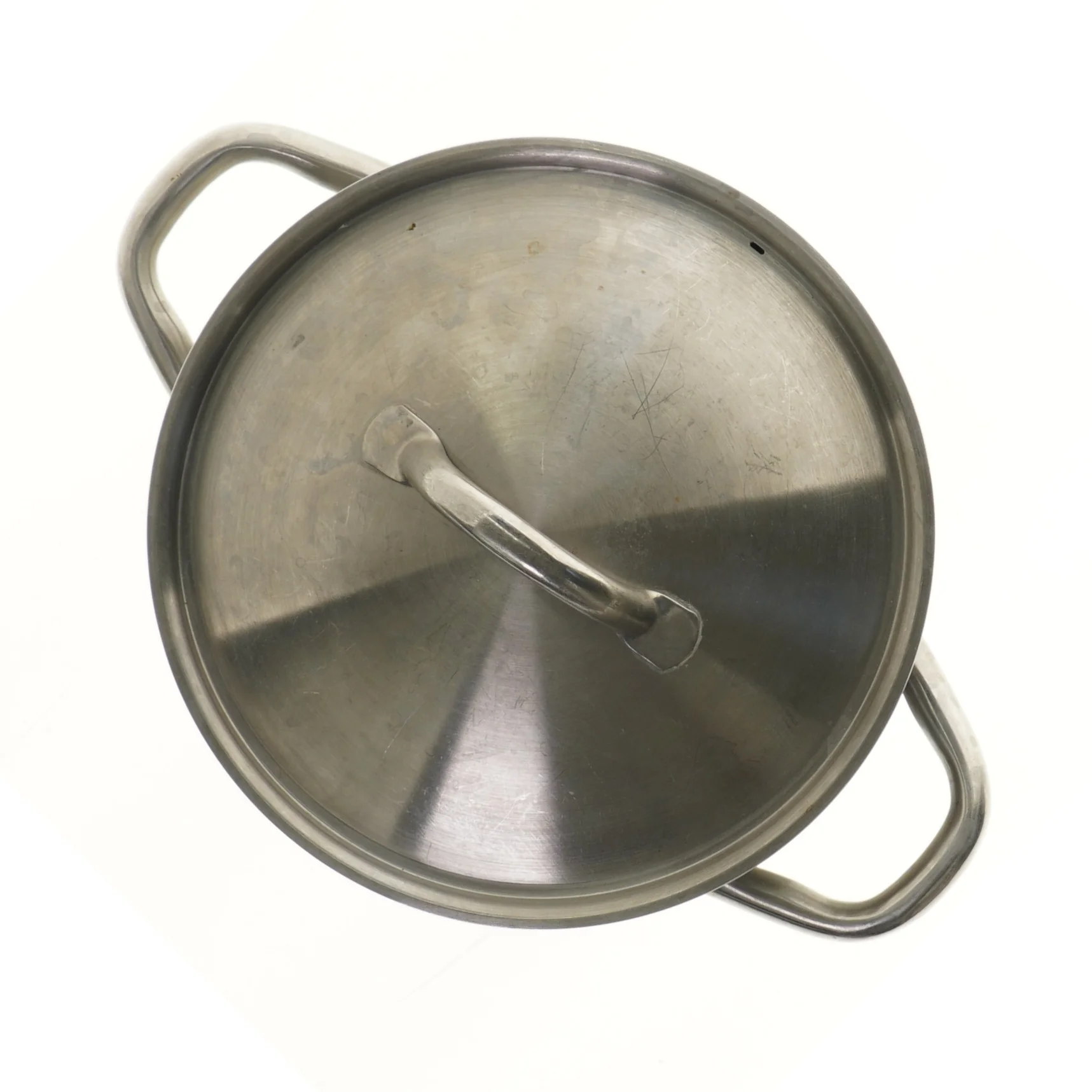 Stålkasserolle med låg fra IKEA (str. Ø 23,5 cm, 15 cm)