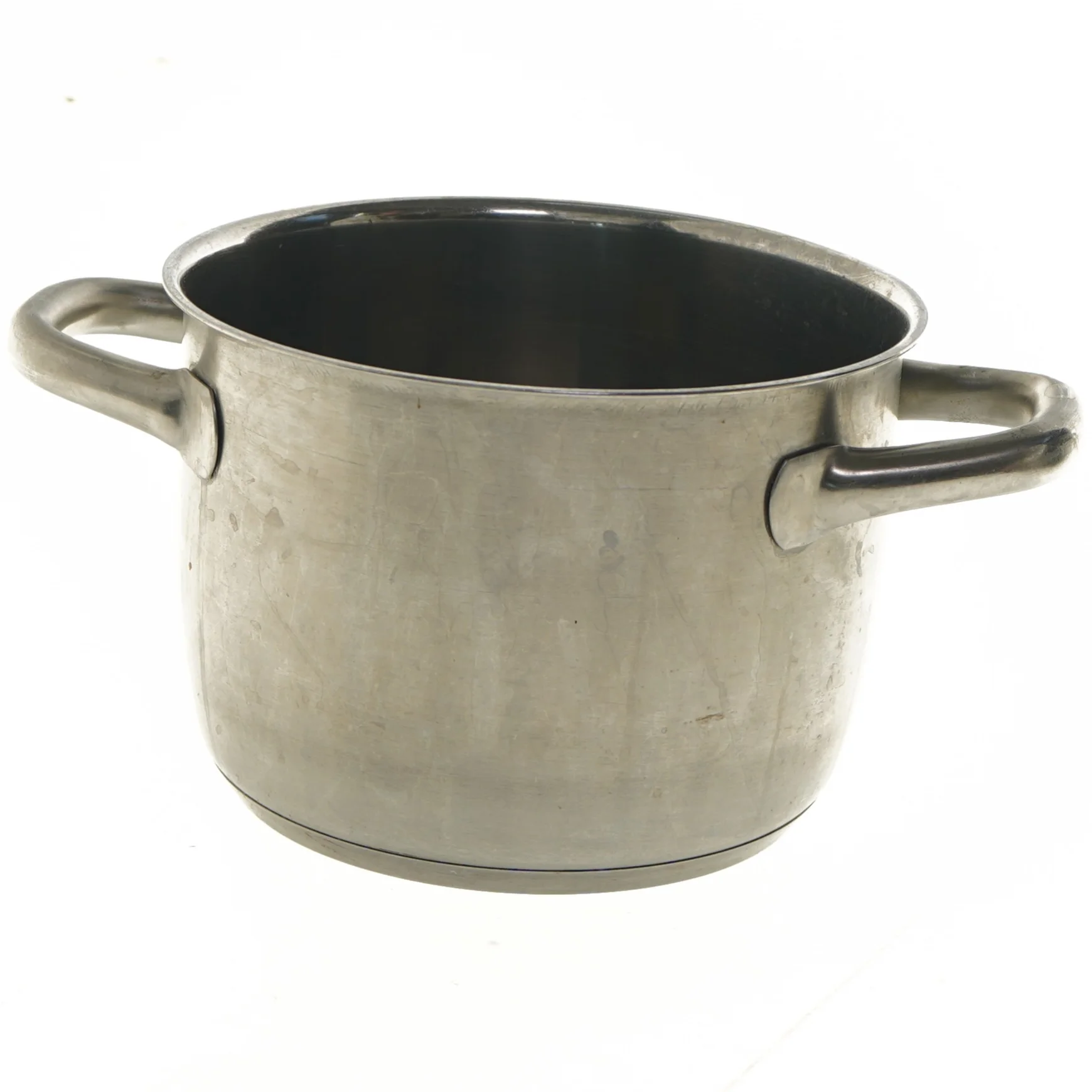 Rustfri stålgryde med låg fra IKEA (str. Ø 19,5 cm, 13 cm)