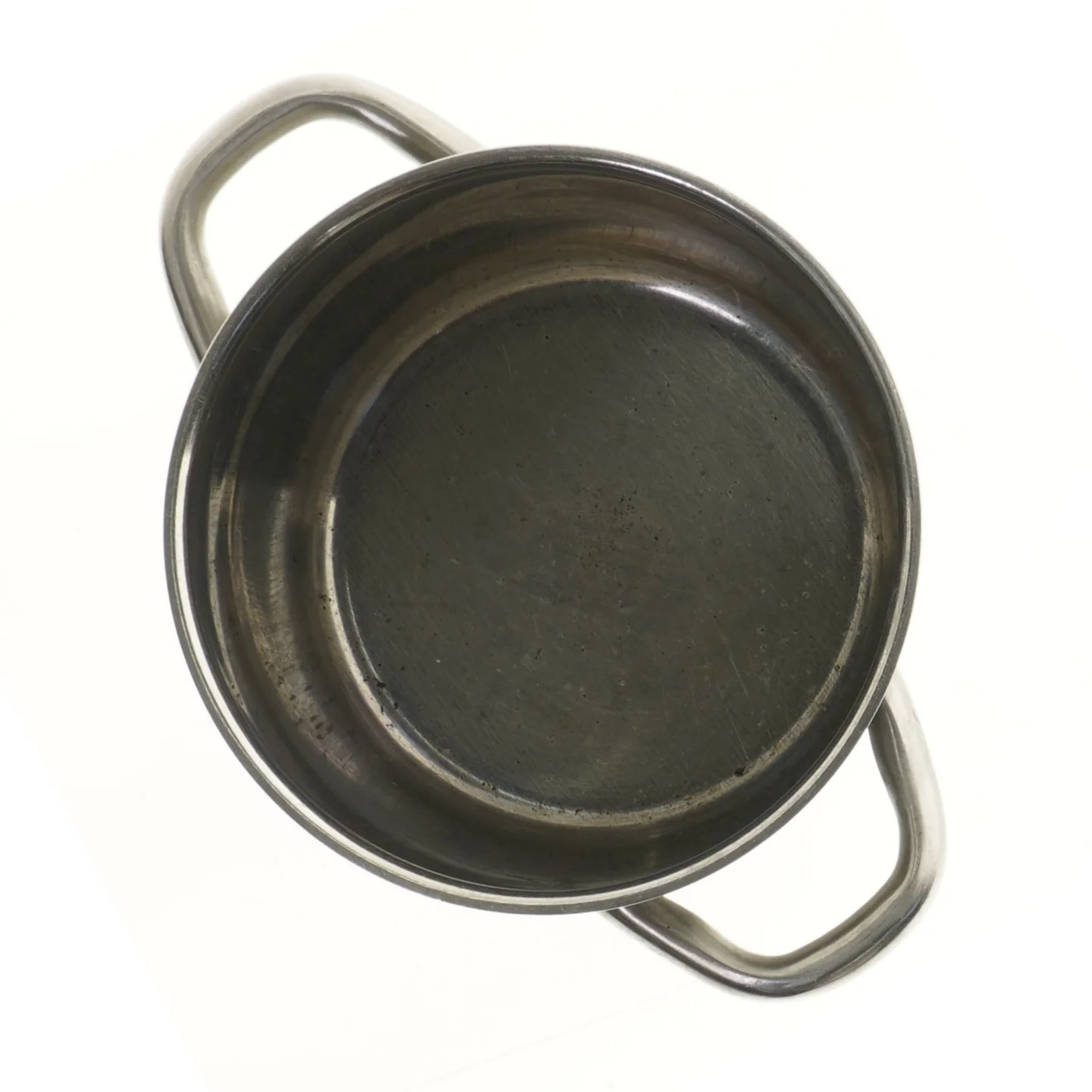 Rustfri stålgryde med låg fra IKEA (str. Ø 19,5 cm, 13 cm)