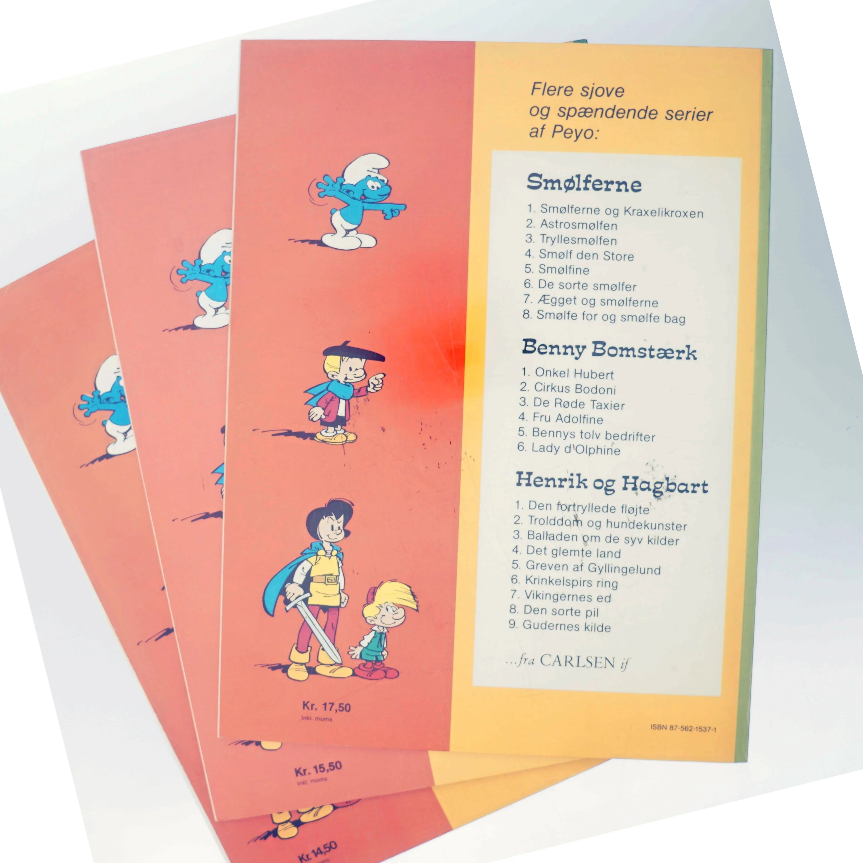 Henrik og Hagbart: Trolddom og hundekunster mm.fl. af Peyo