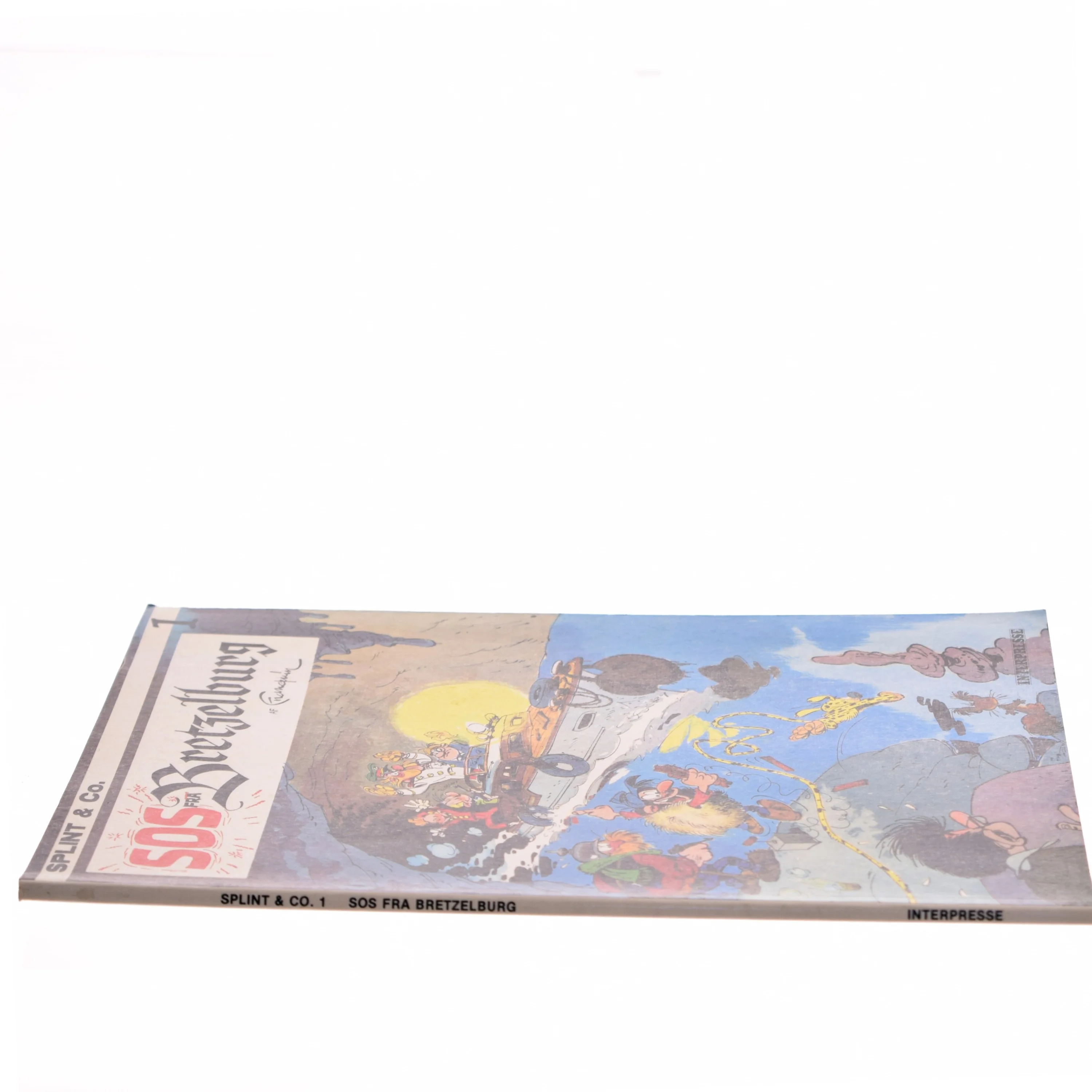 Splint & Co.: SOS Fra Bretzelburg af Franquin