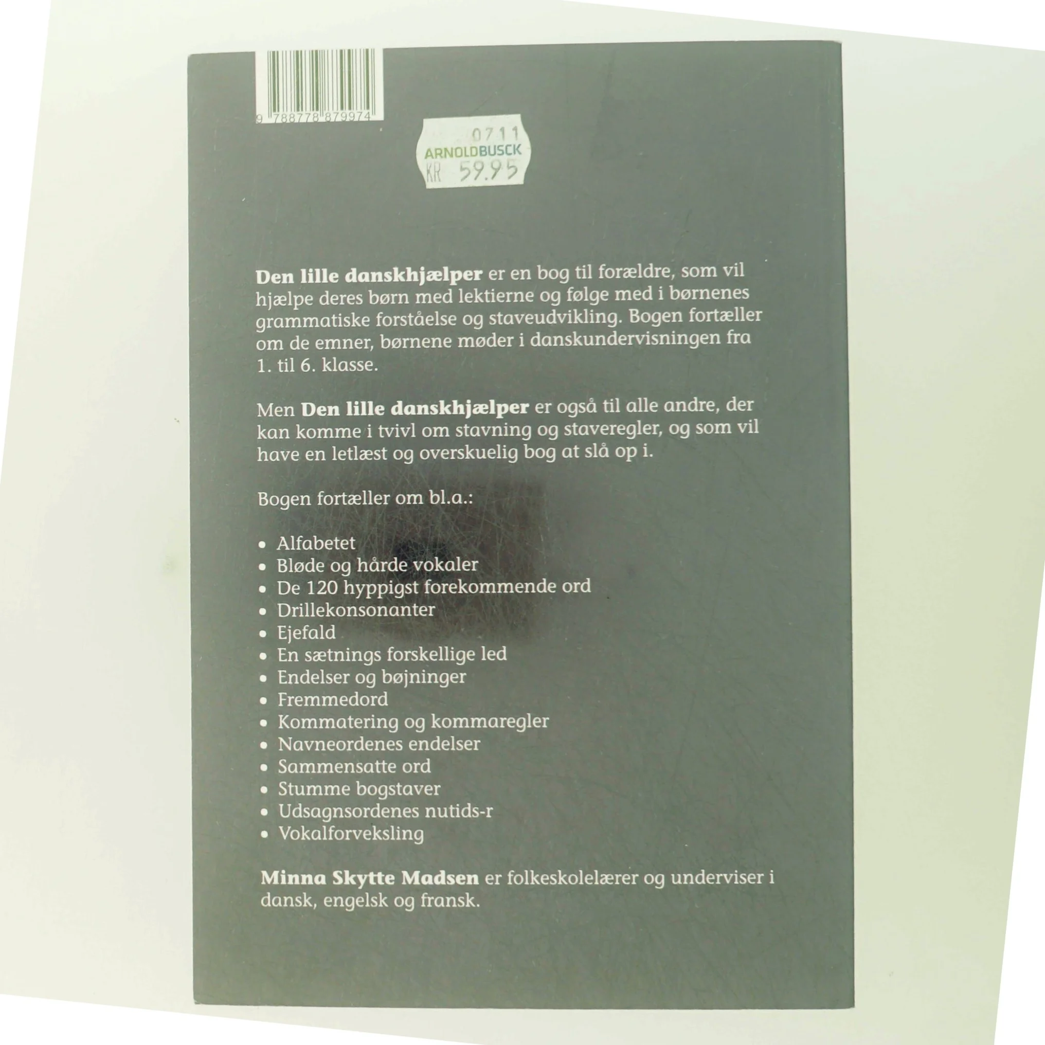 Den lille danskhjælper af Minna Skytte Madsen (Bog)