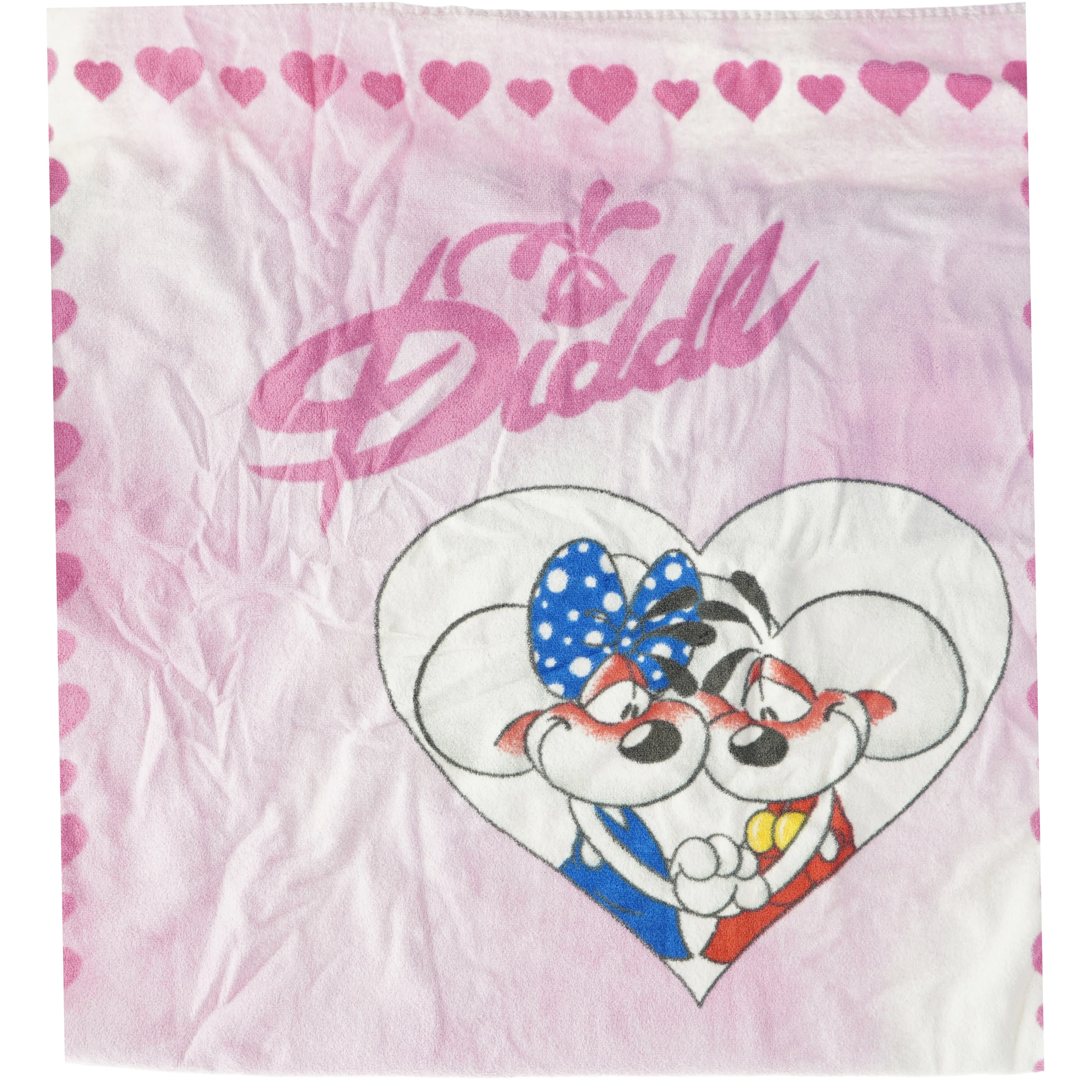 Håndklæde med Diddle-motiv (str. 65 x 140 cm)