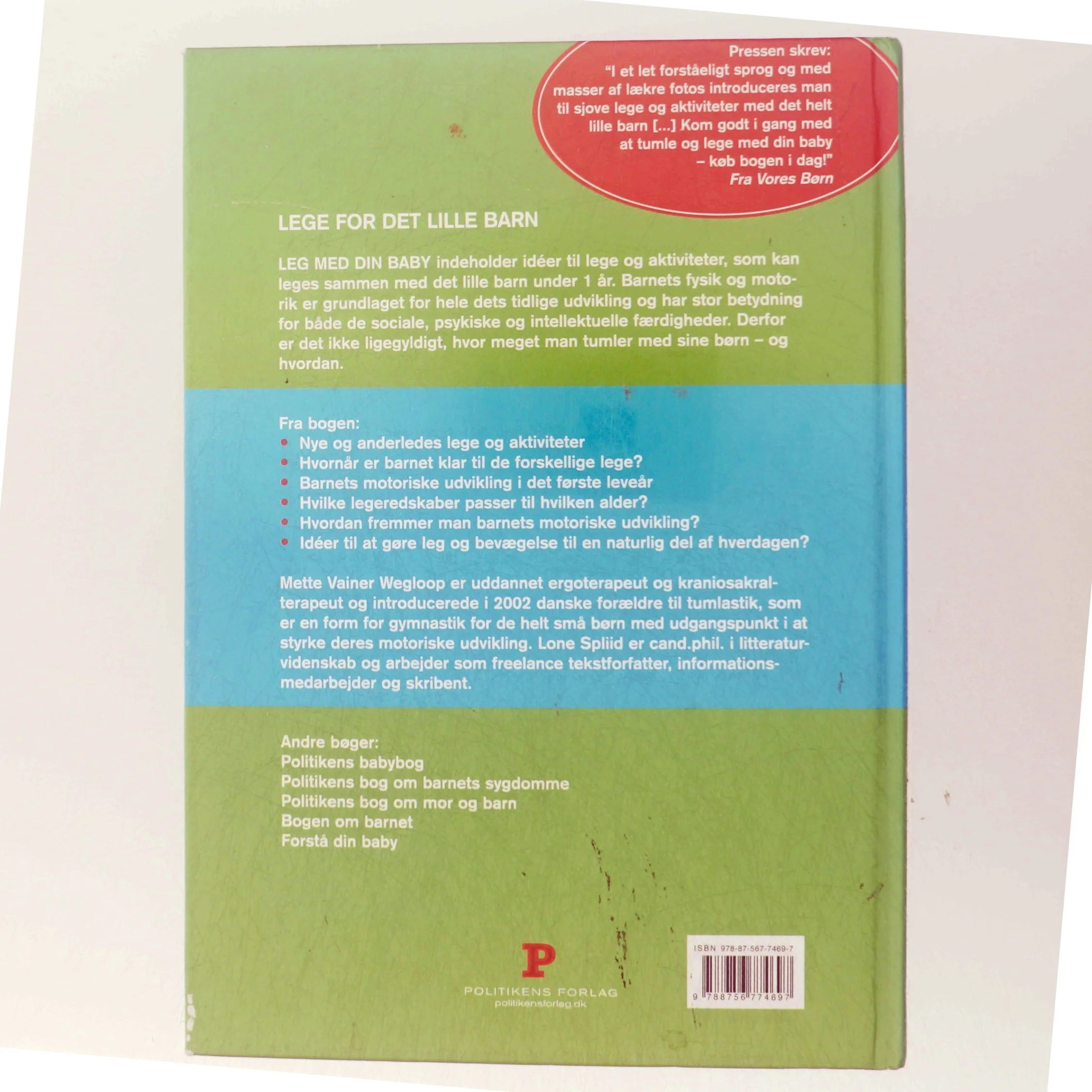 Leg med din baby (Bog)