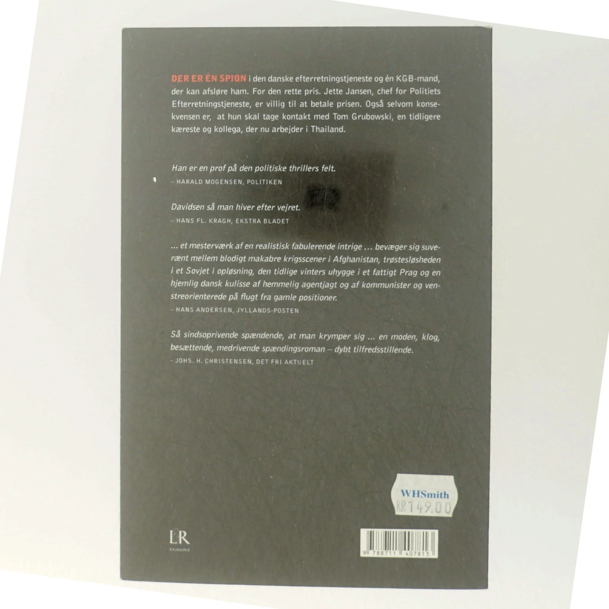 Den sidste spion : roman af Leif Davidsen (Bog)