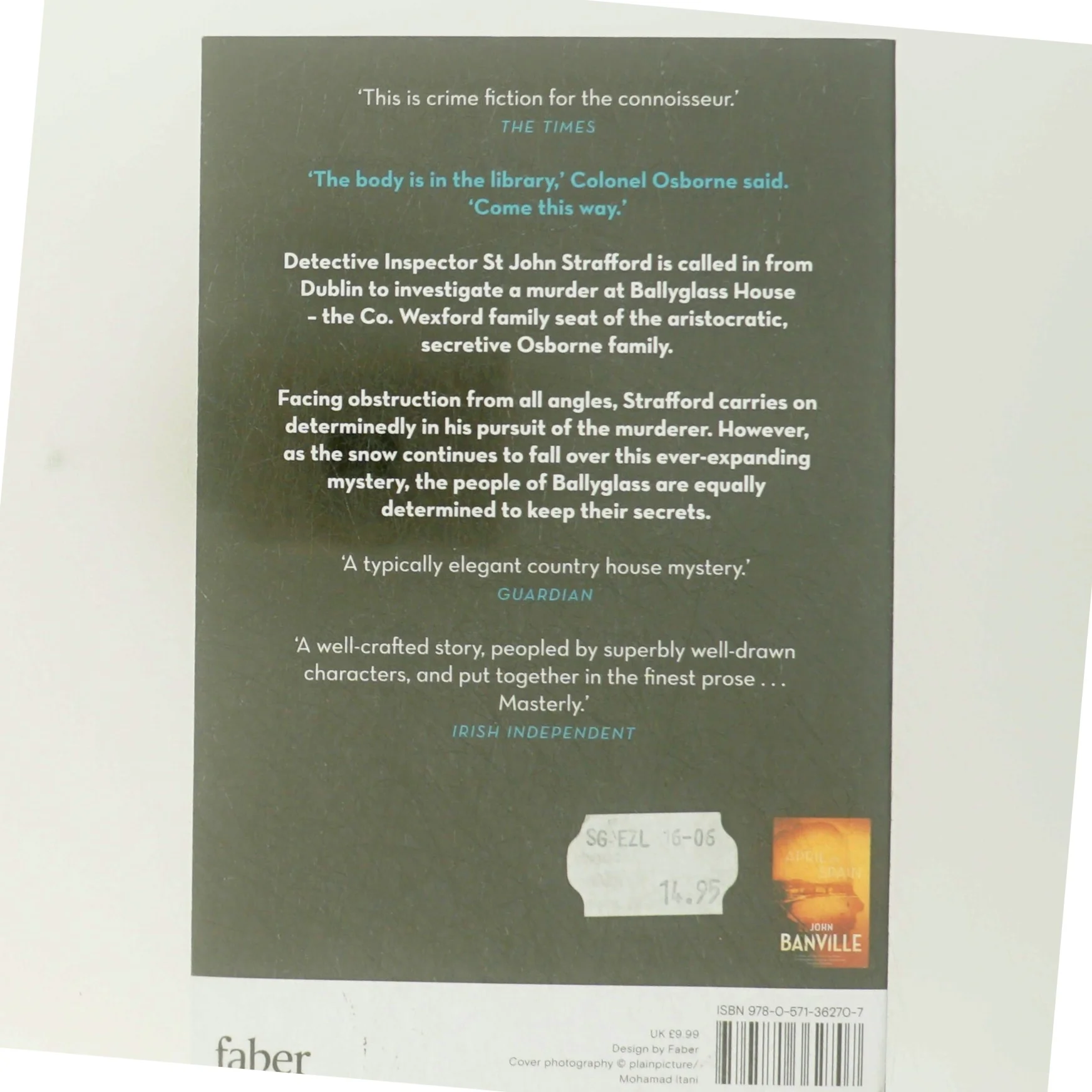 Snow af John Banville (Bog)