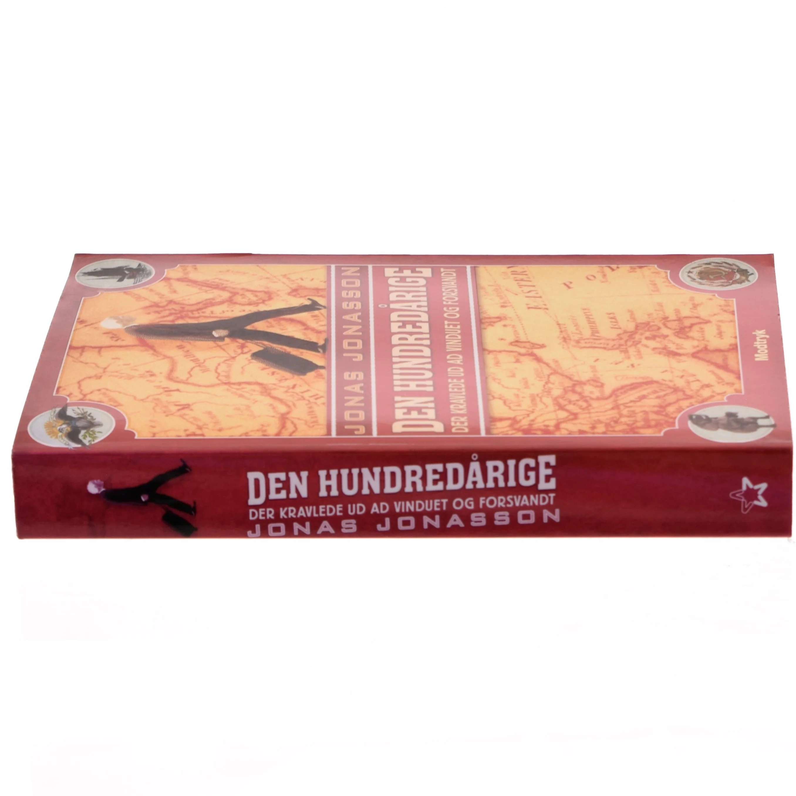 Den hundredårige der kravlede ud af vinduet og forsvandt af Jonas Jonasson (Bog)