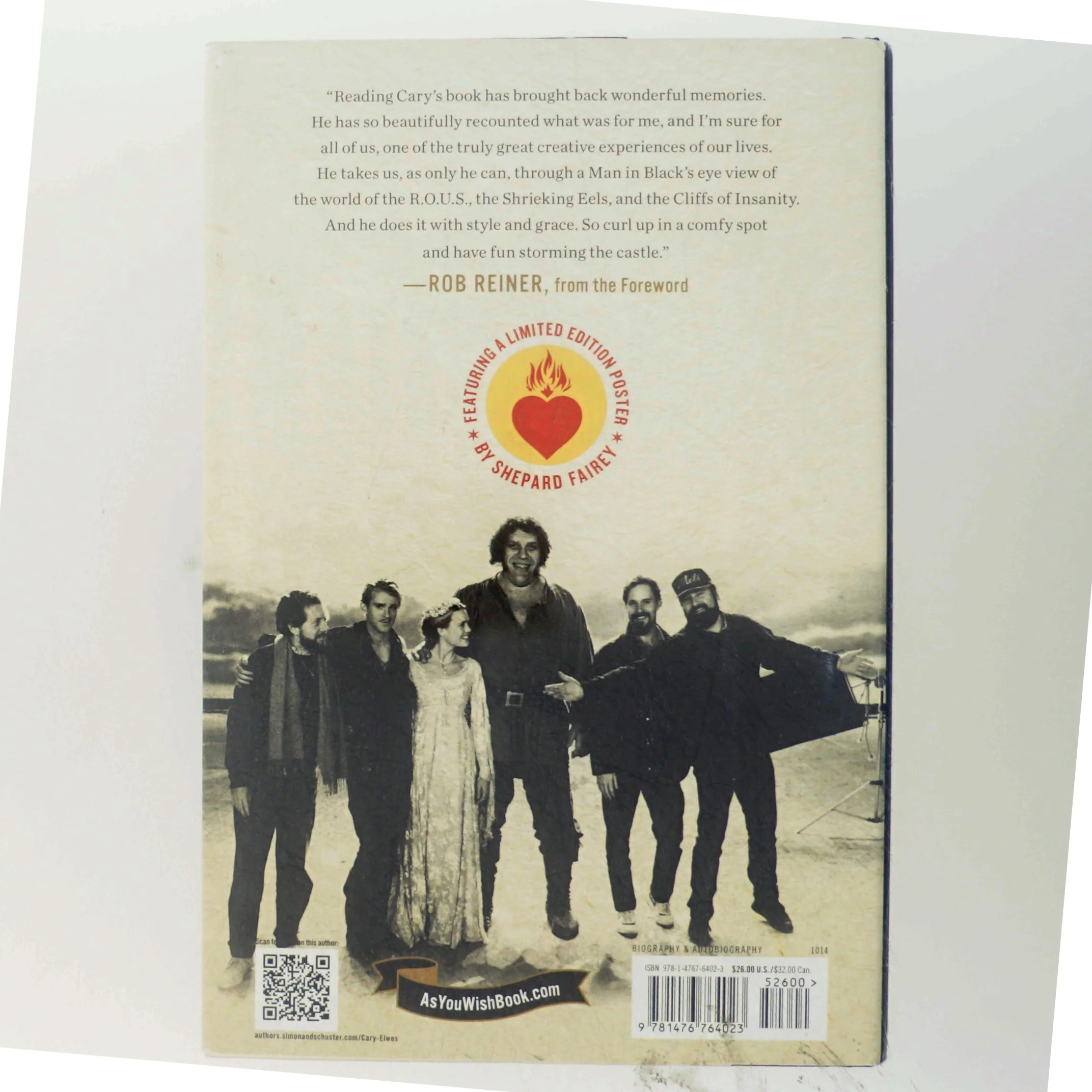 As you wish : Inconceivable tales from the making of The Princess Bride af Cary Elwes (Bog)