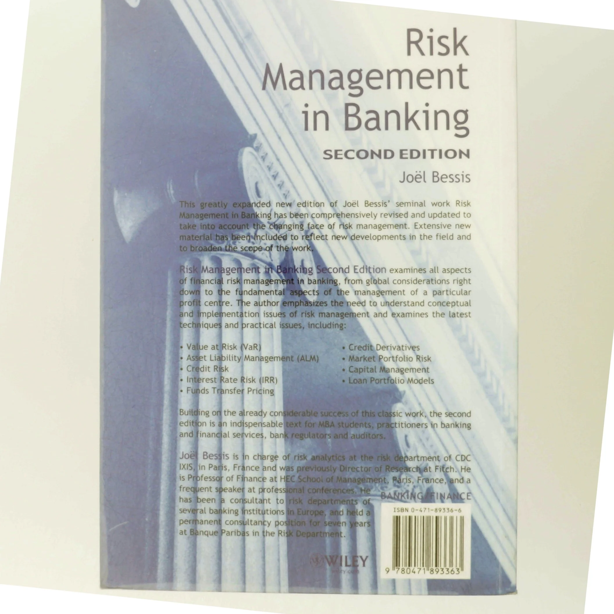 Risk management in banking af Joël Bessis (Bog)