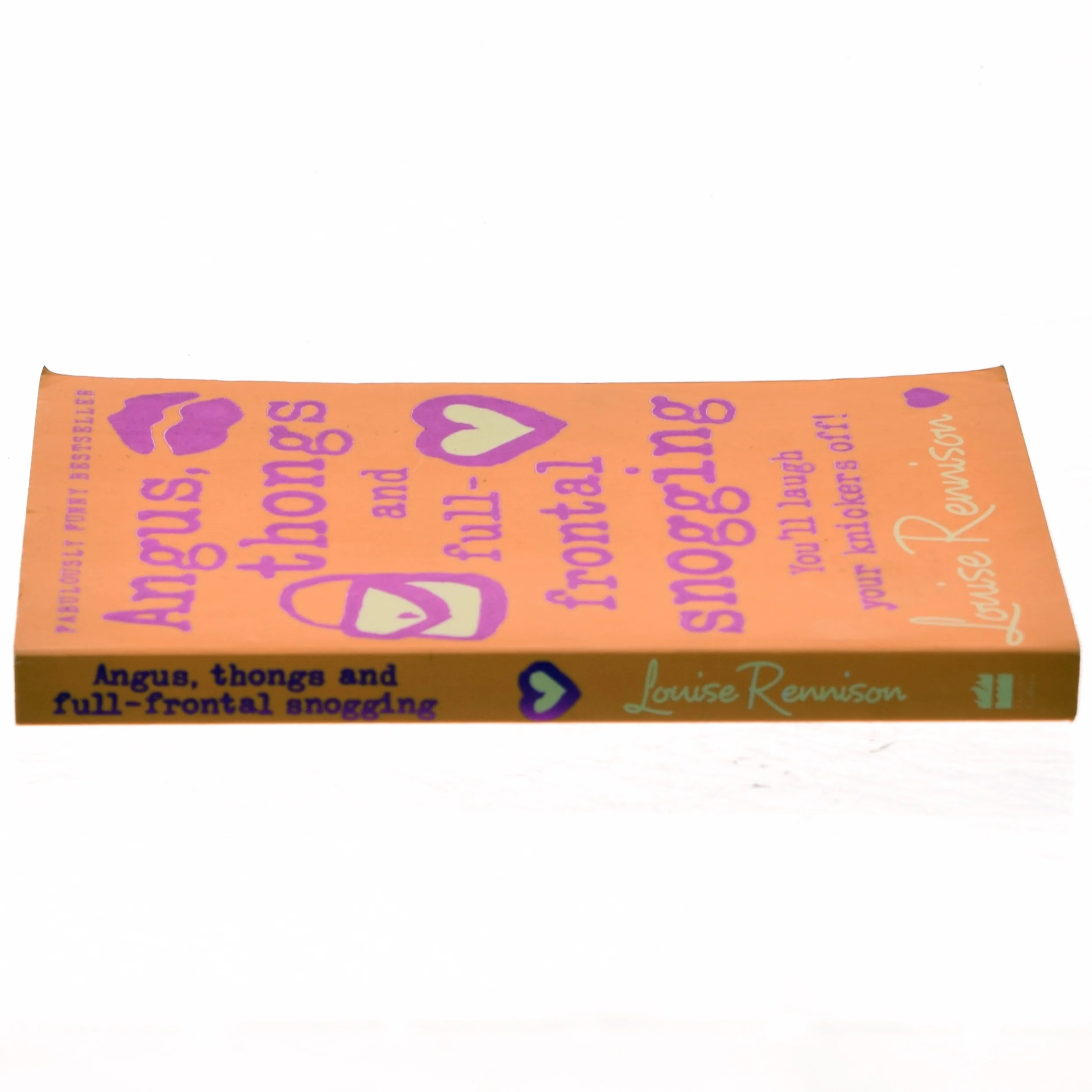 Angus, thongs and full-frontal snogging : you'll laugh your knickers off! af Louise Rennison (Bog)