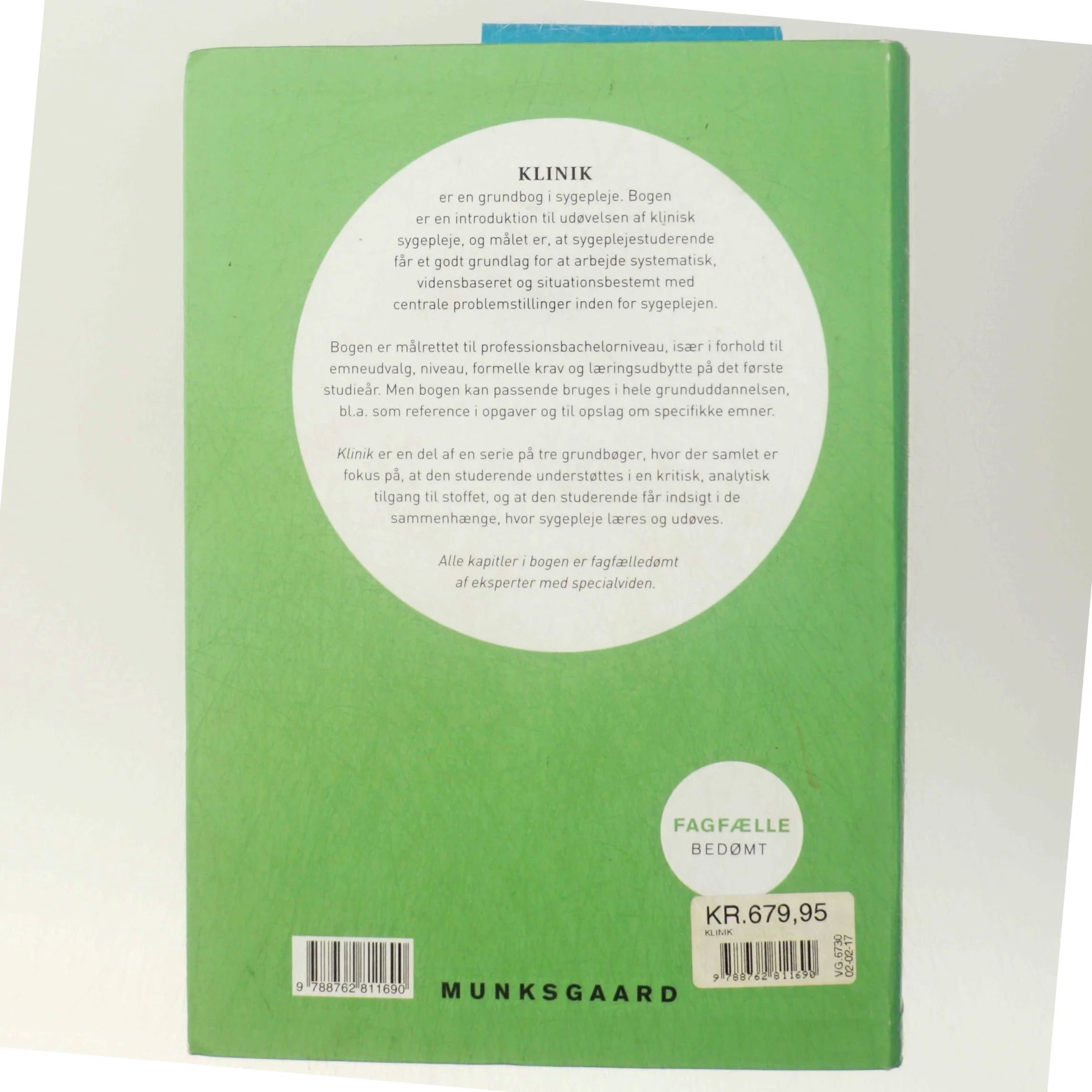 Klinik : grundbog i sygepleje (Bog)