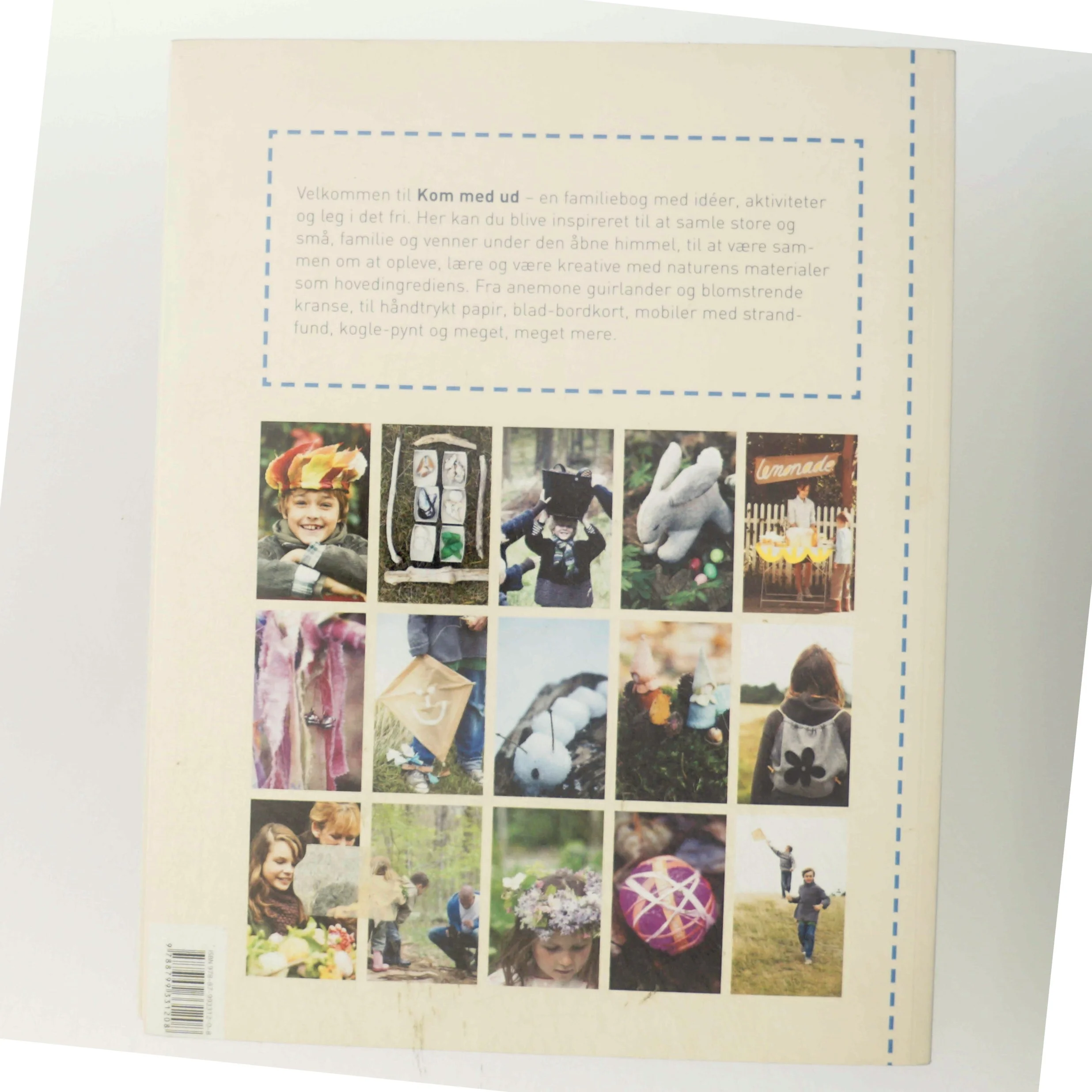Kom med ud : en familiebog med idéer til aktiviteter og leg i det fri af Annemarie Jakobsen (Bog)