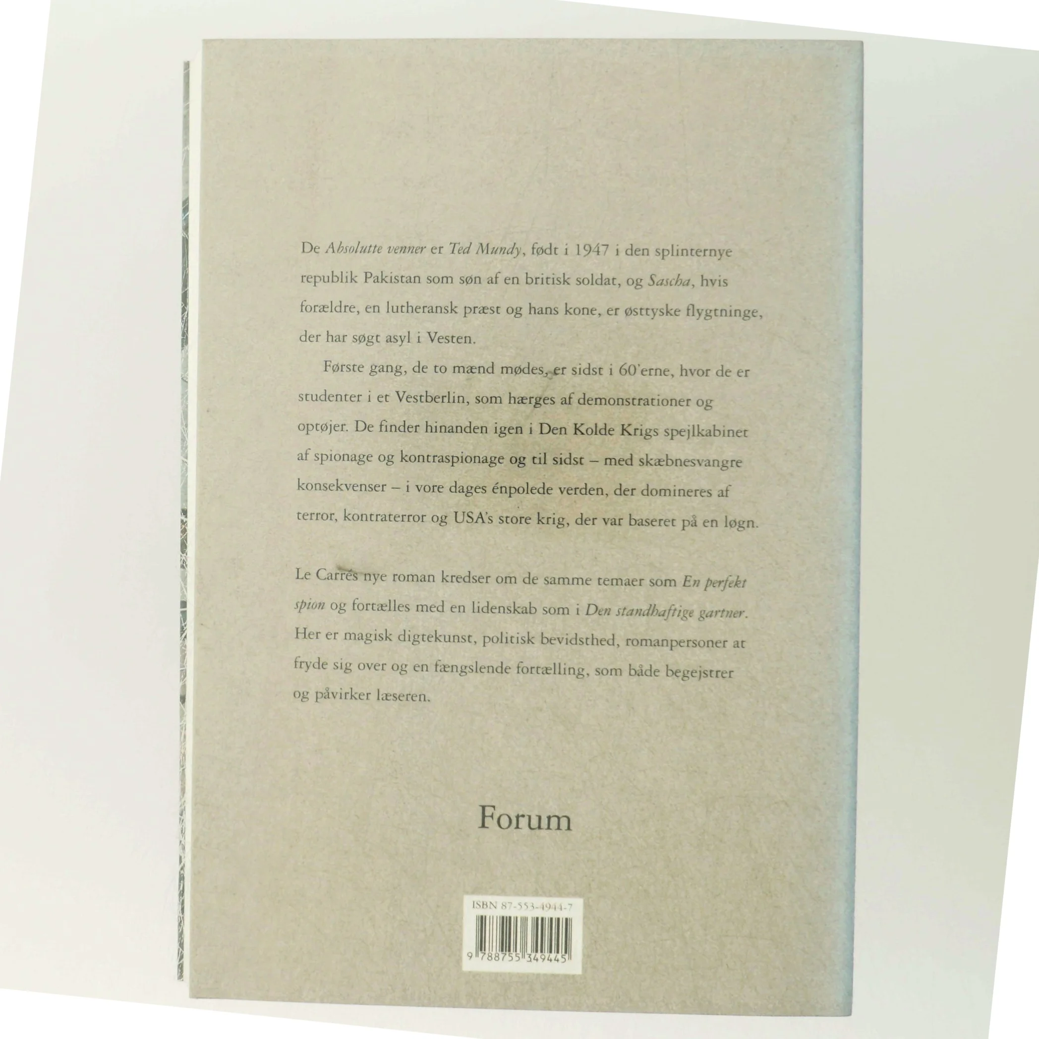 Absolutte venner af John Le Carré (Bog)