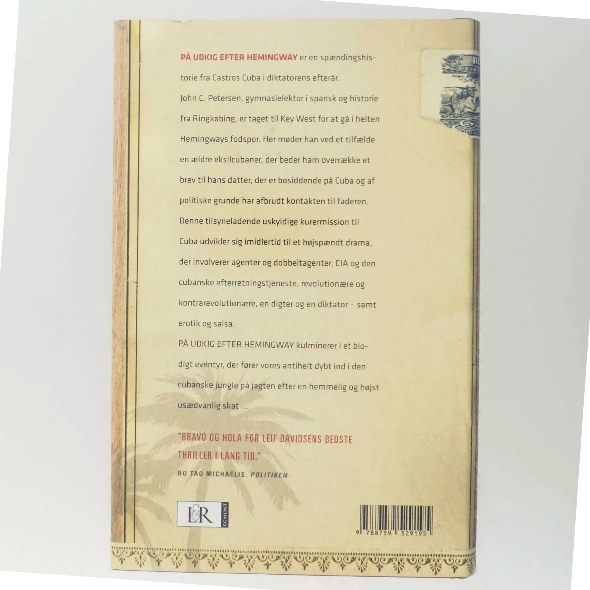 På udkig efter Hemingway af Leif Davidsen (Bog)