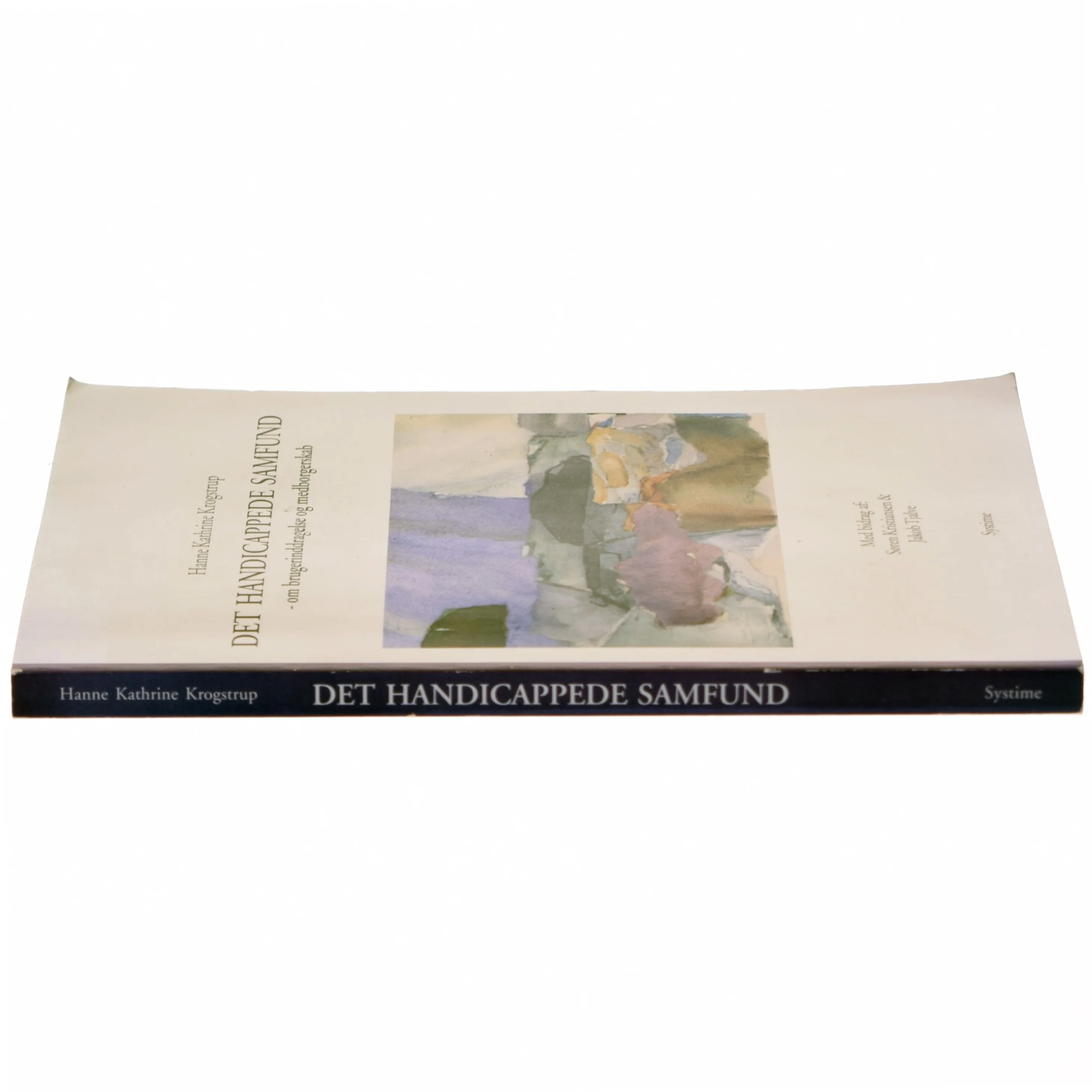 Det handicappede samfund : om brugerinddragelse og medborgerskab af Hanne Kathrine Krogstrup (Bog)