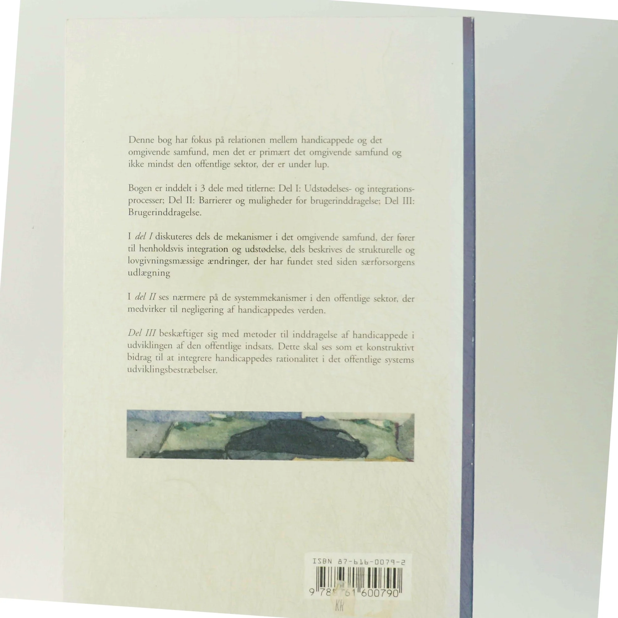 Det handicappede samfund : om brugerinddragelse og medborgerskab af Hanne Kathrine Krogstrup (Bog)