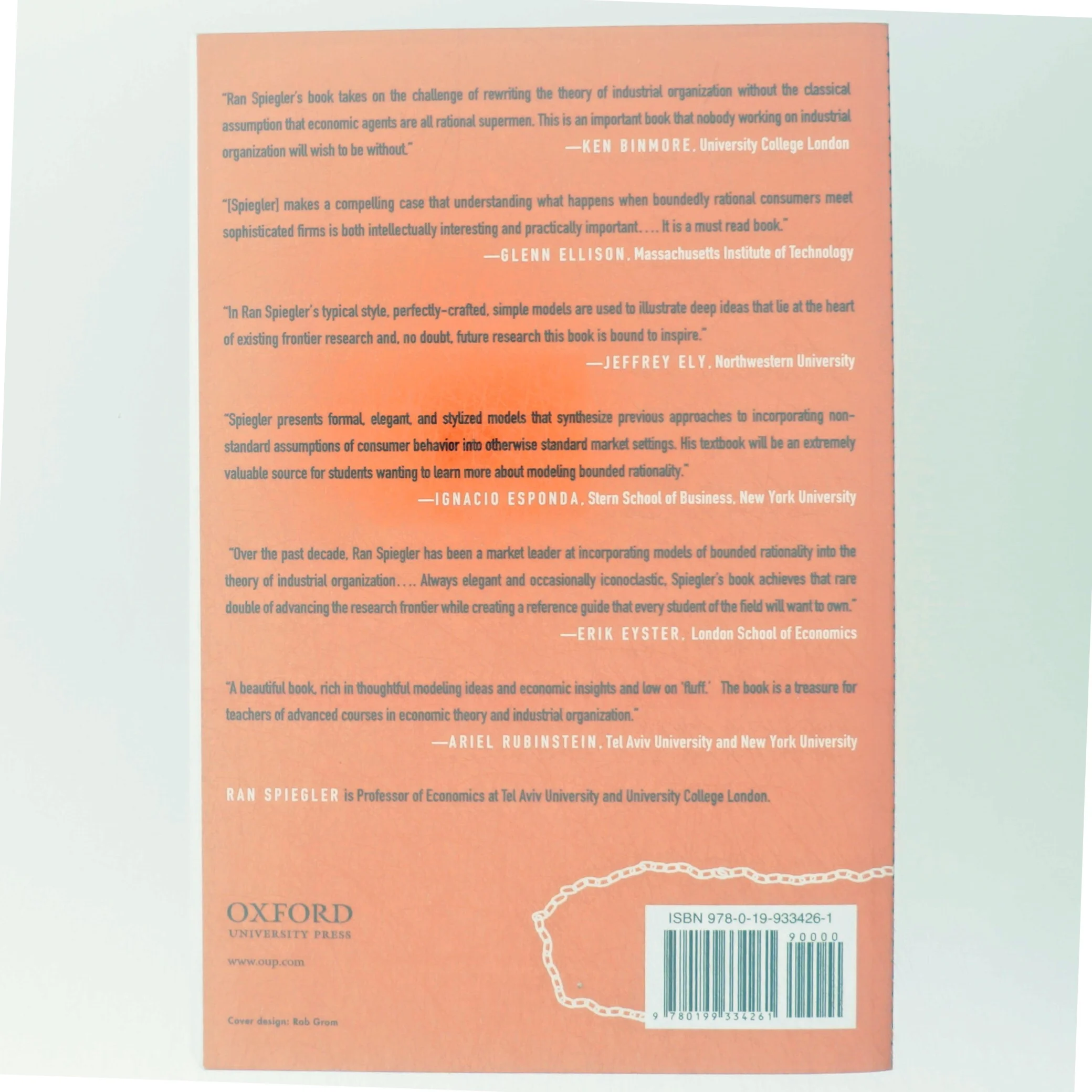 Bounded Rationality and Industrial Organization (Bog)