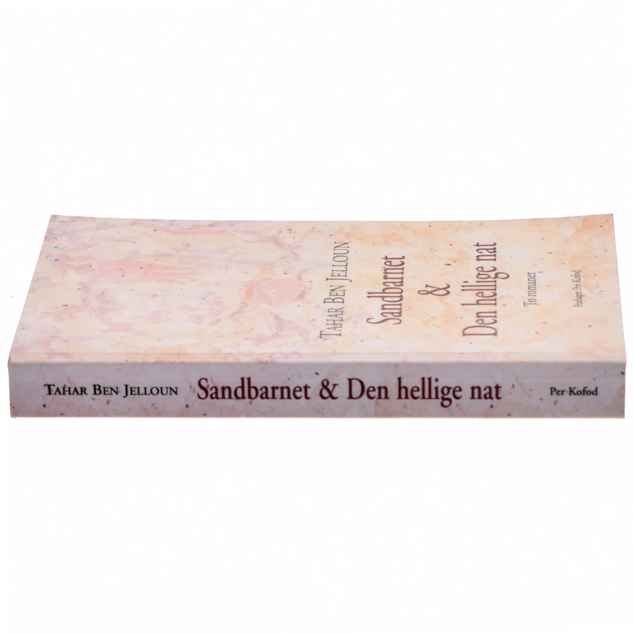 Sandbarnet & Den hellige nat : to romaner af Tahar Ben Jelloun (Bog)