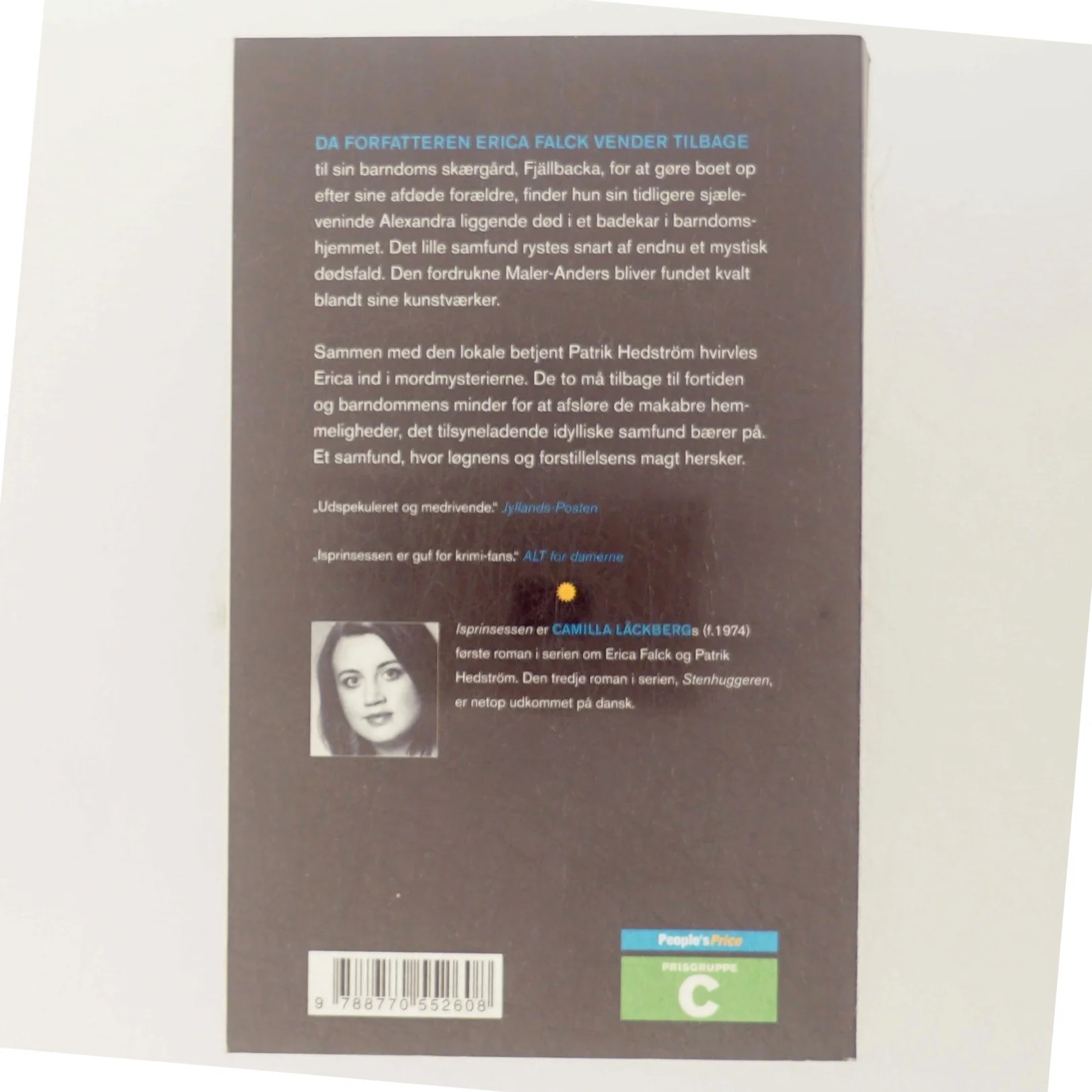 Isprinsessen : kriminalroman af Camilla Läckberg (Bog)