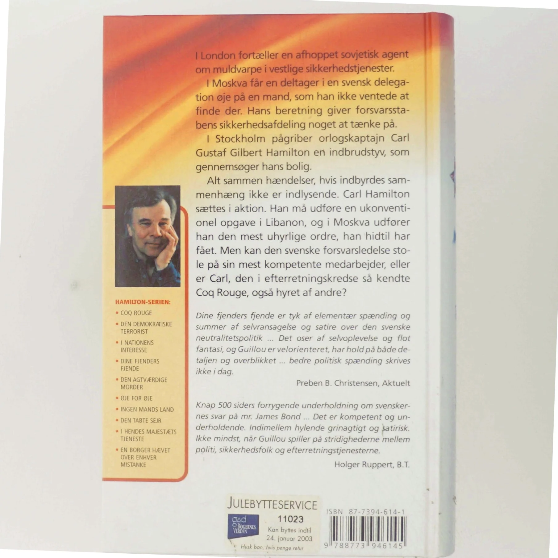 Dine fjenders fjende af Jan Guillou (Bog)