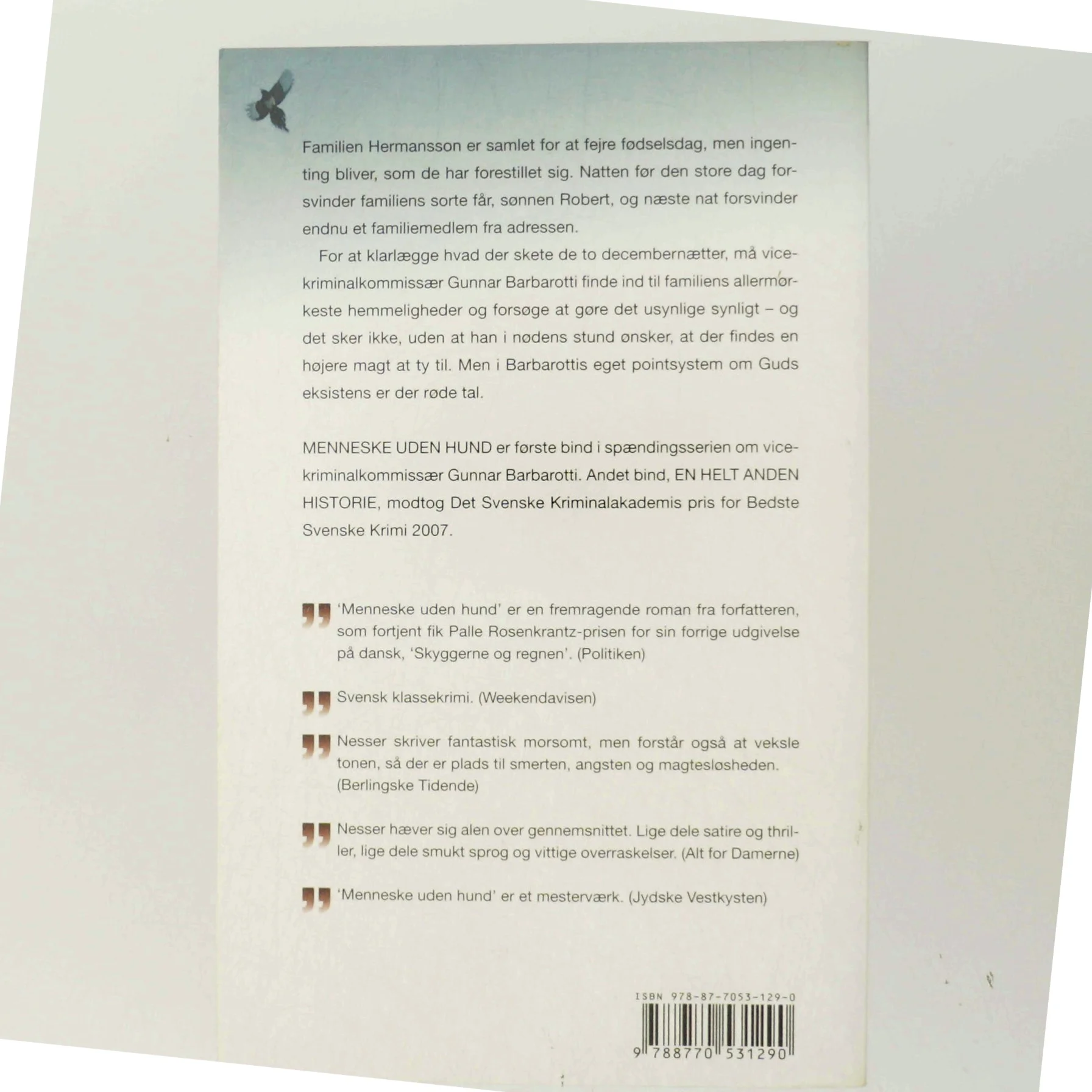 Menneske Uden Hund (in Danish) (Bog)