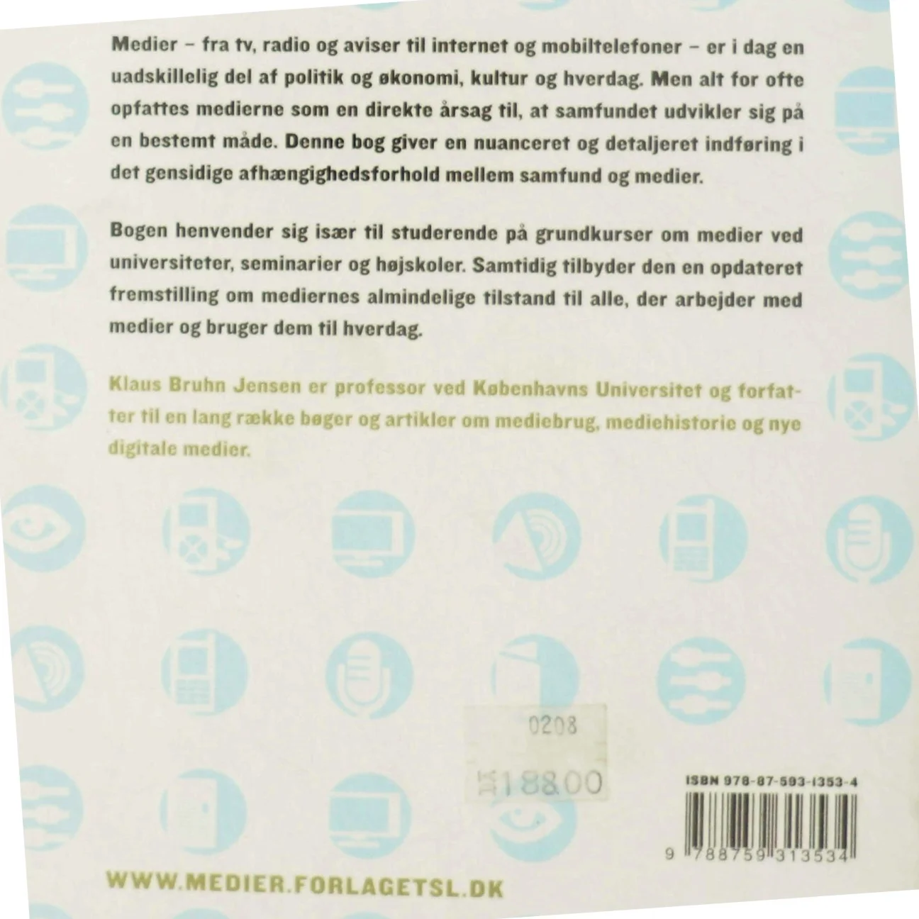 Medier og samfund : en introduktion af Klaus Bruhn Jensen (Bog)