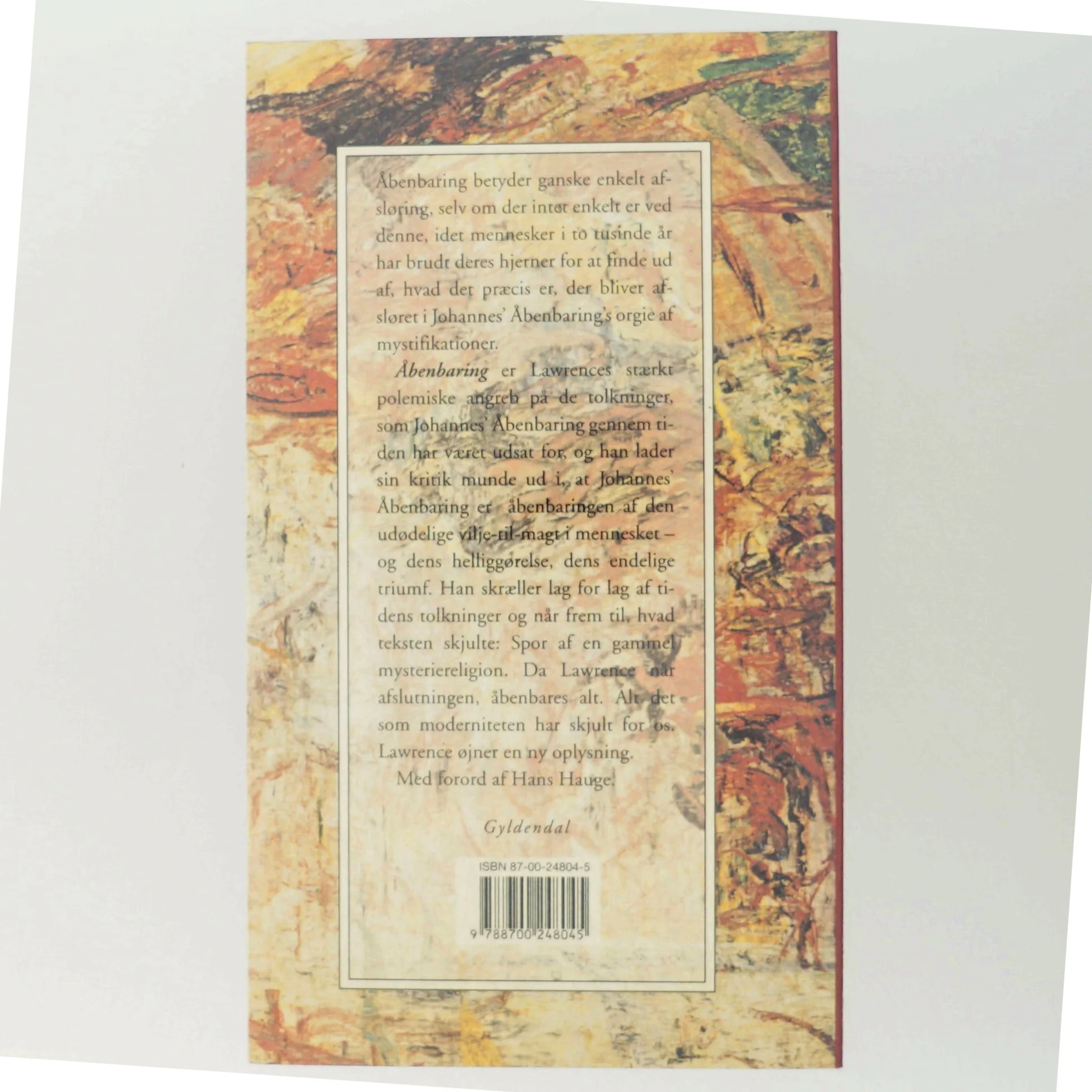 Åbenbaring af D. H. Lawrence (Bog)