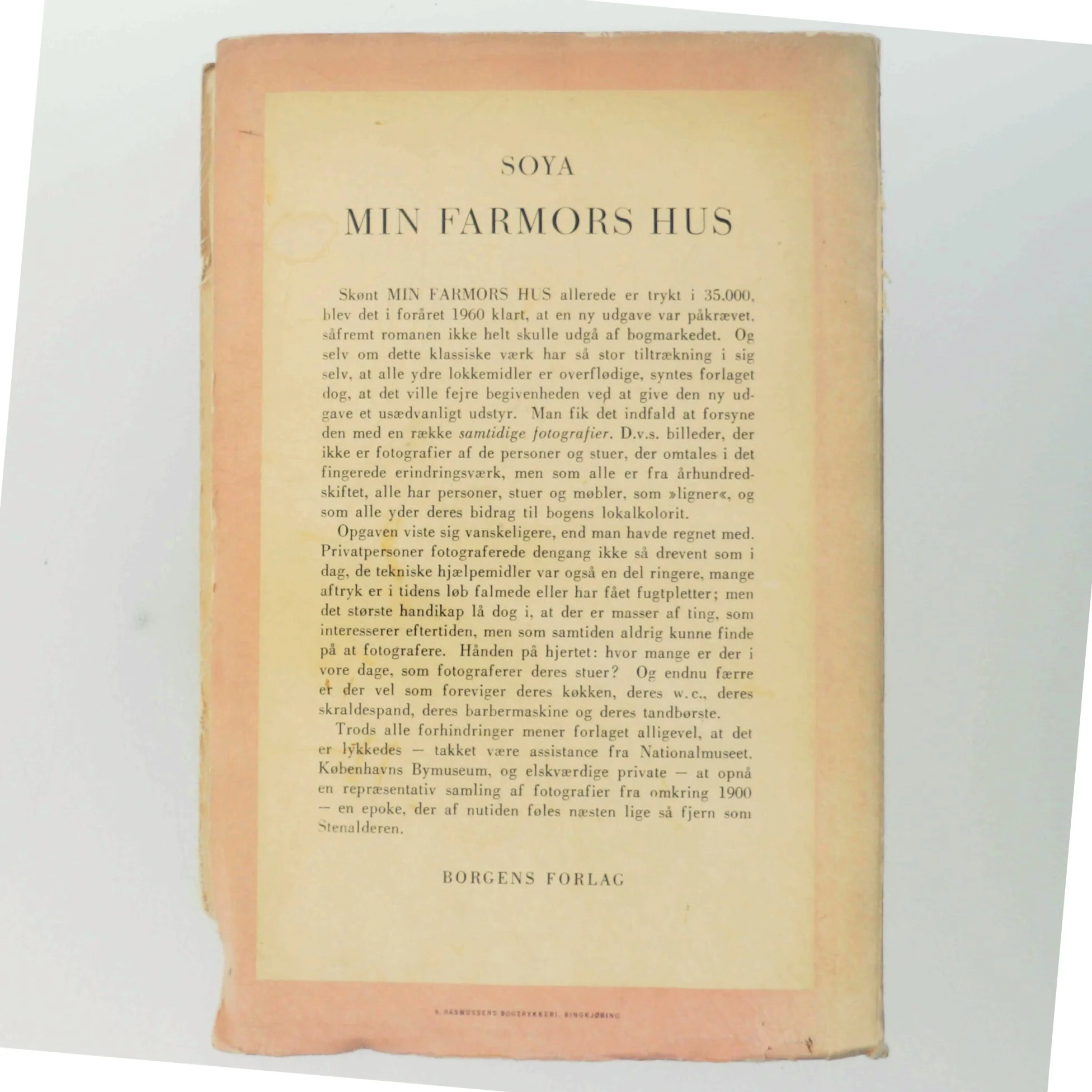 Soya - Min Farmors Hus Bog fra Borgen Forlag (str. Standard bogstørrelse)