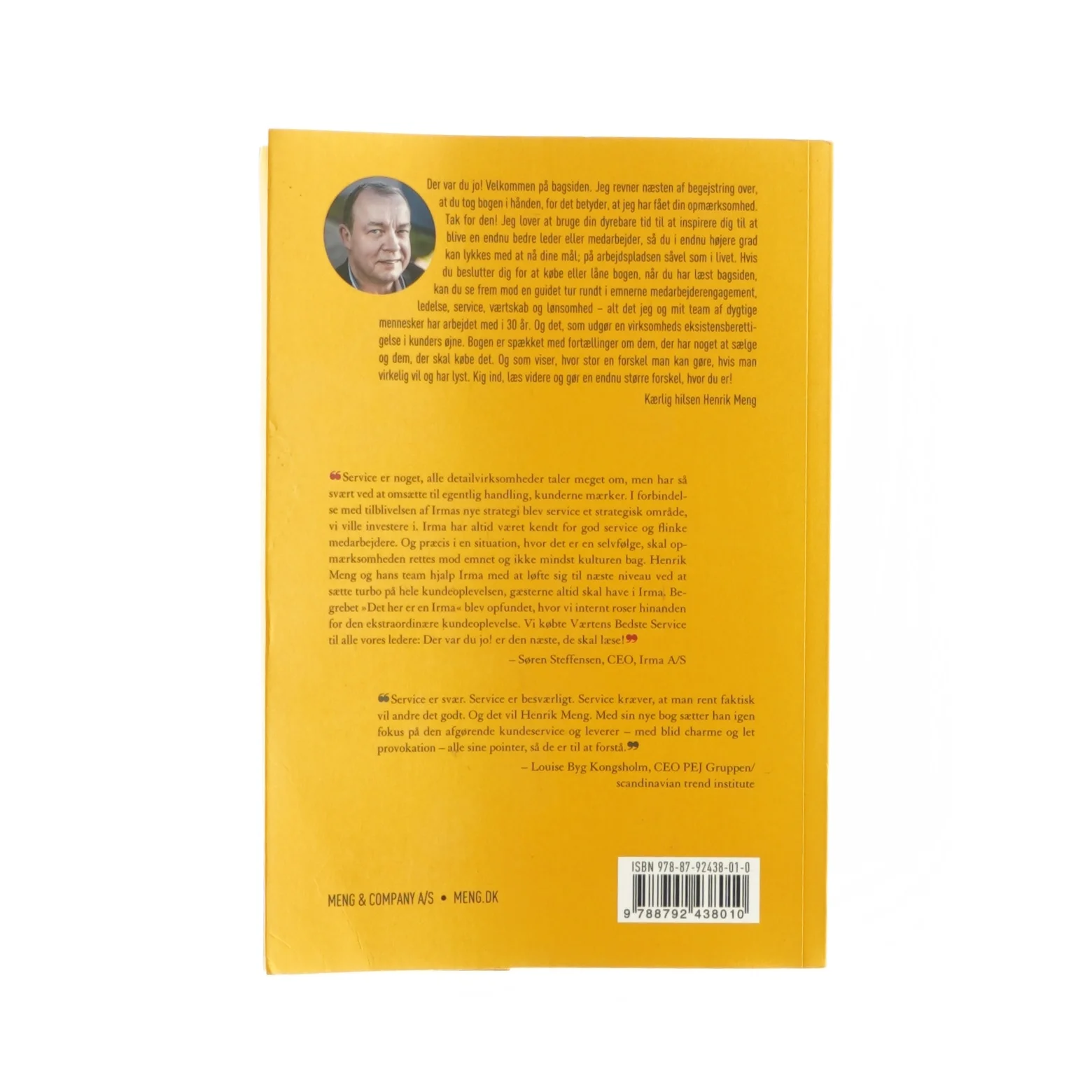 Der var du af Henrik Meng (Bog)