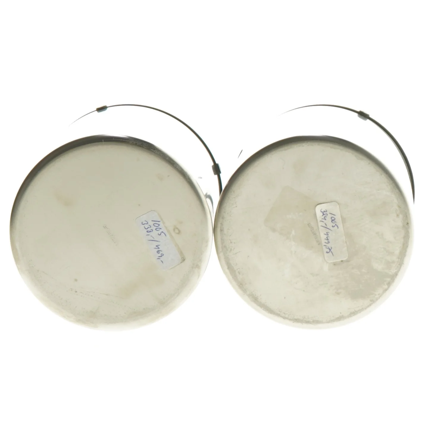 Olielamper i rustfrit stål (str. 11x8,5 cm)