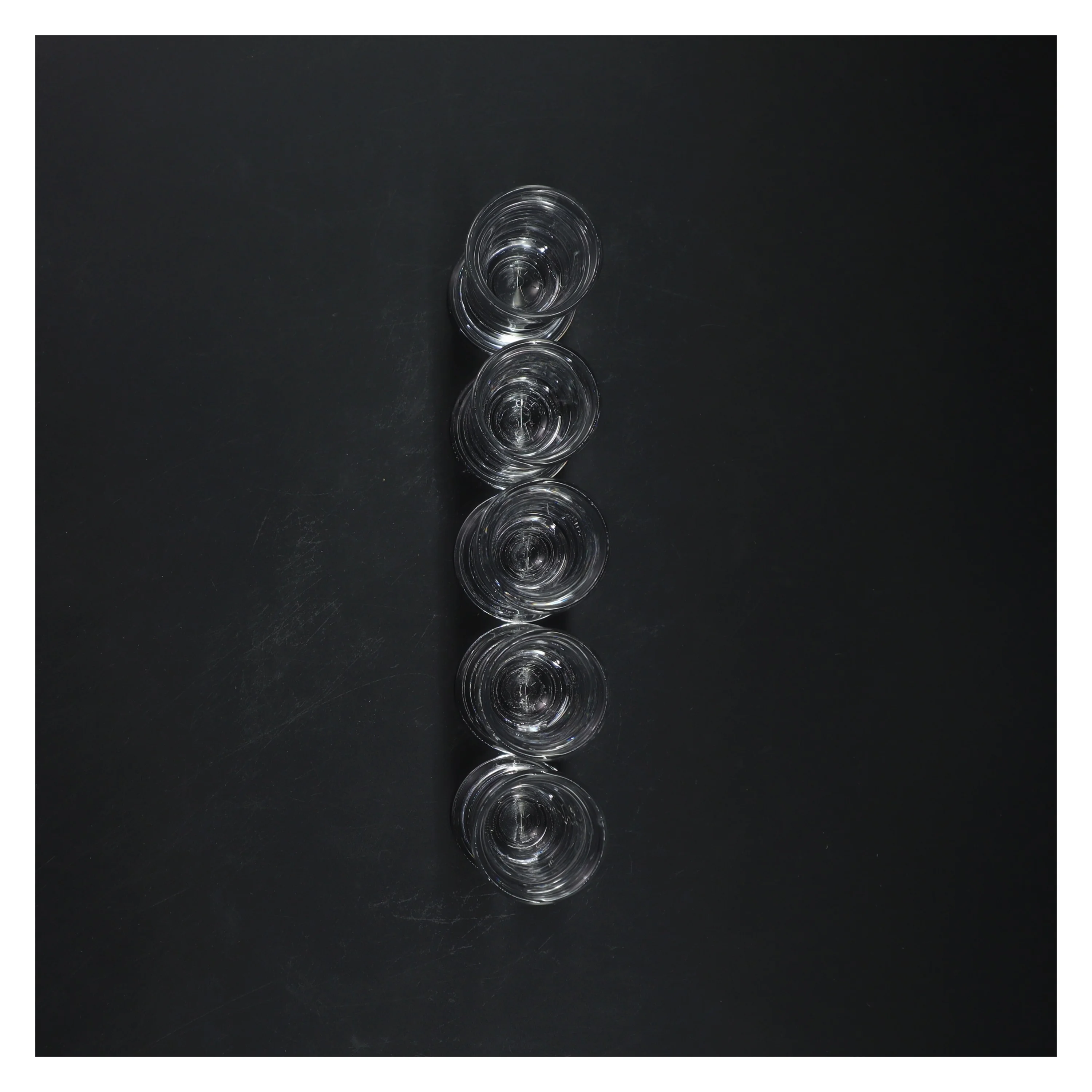 Holmegaard nr 5 snapseglas , 5 styk (str. 5 styk, 9,5 cm)