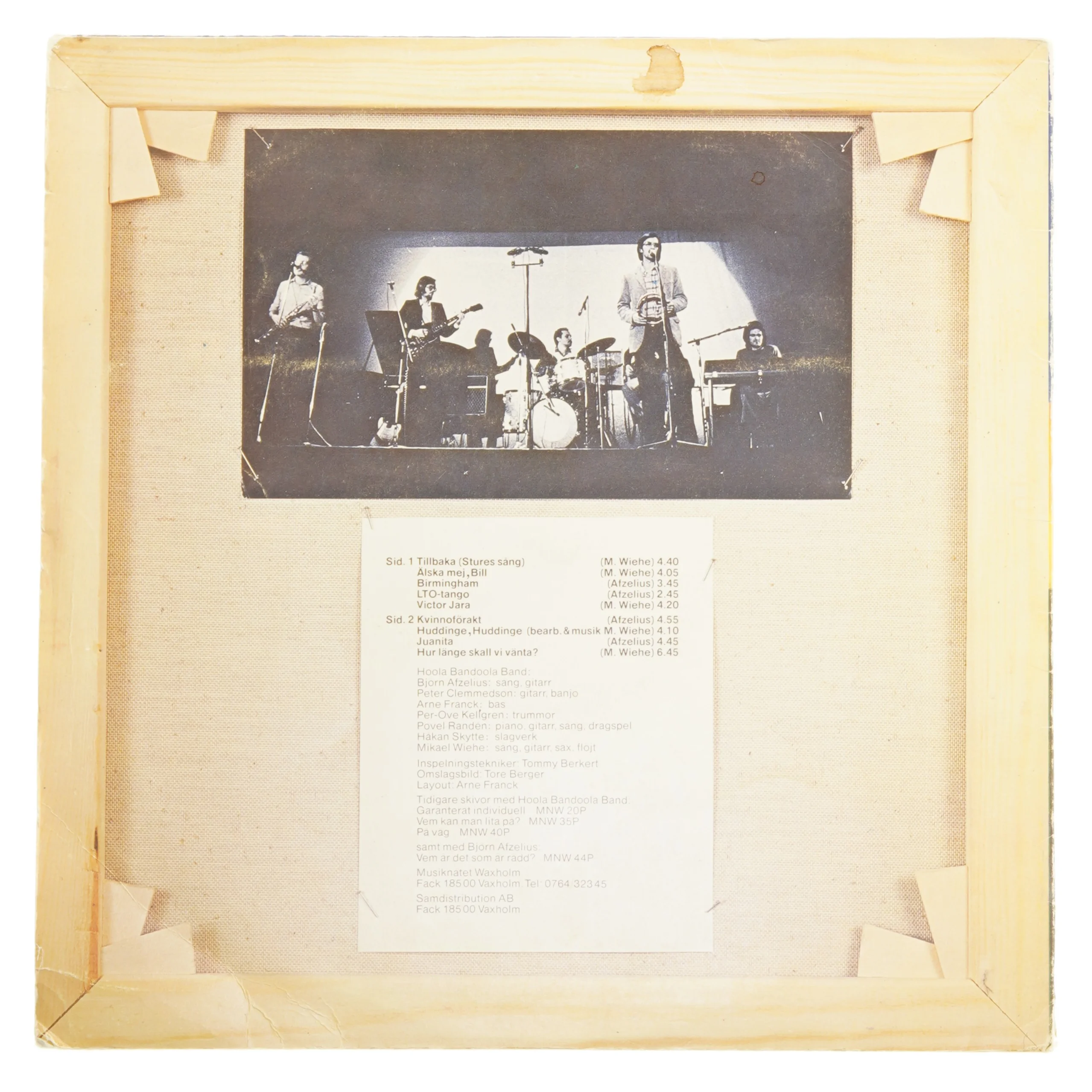 Hoola Bandoola Band - Fri Information LP