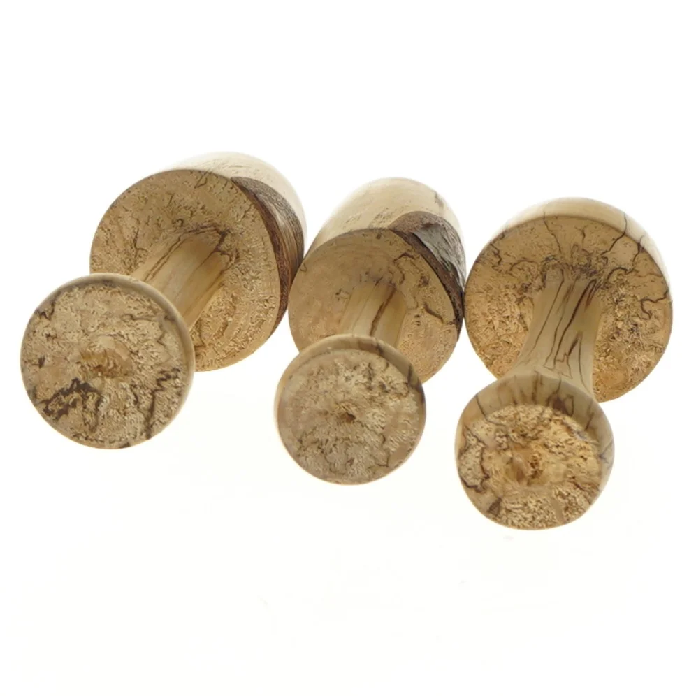 Dekorative svampe i træ (str. 10-14 cm)
