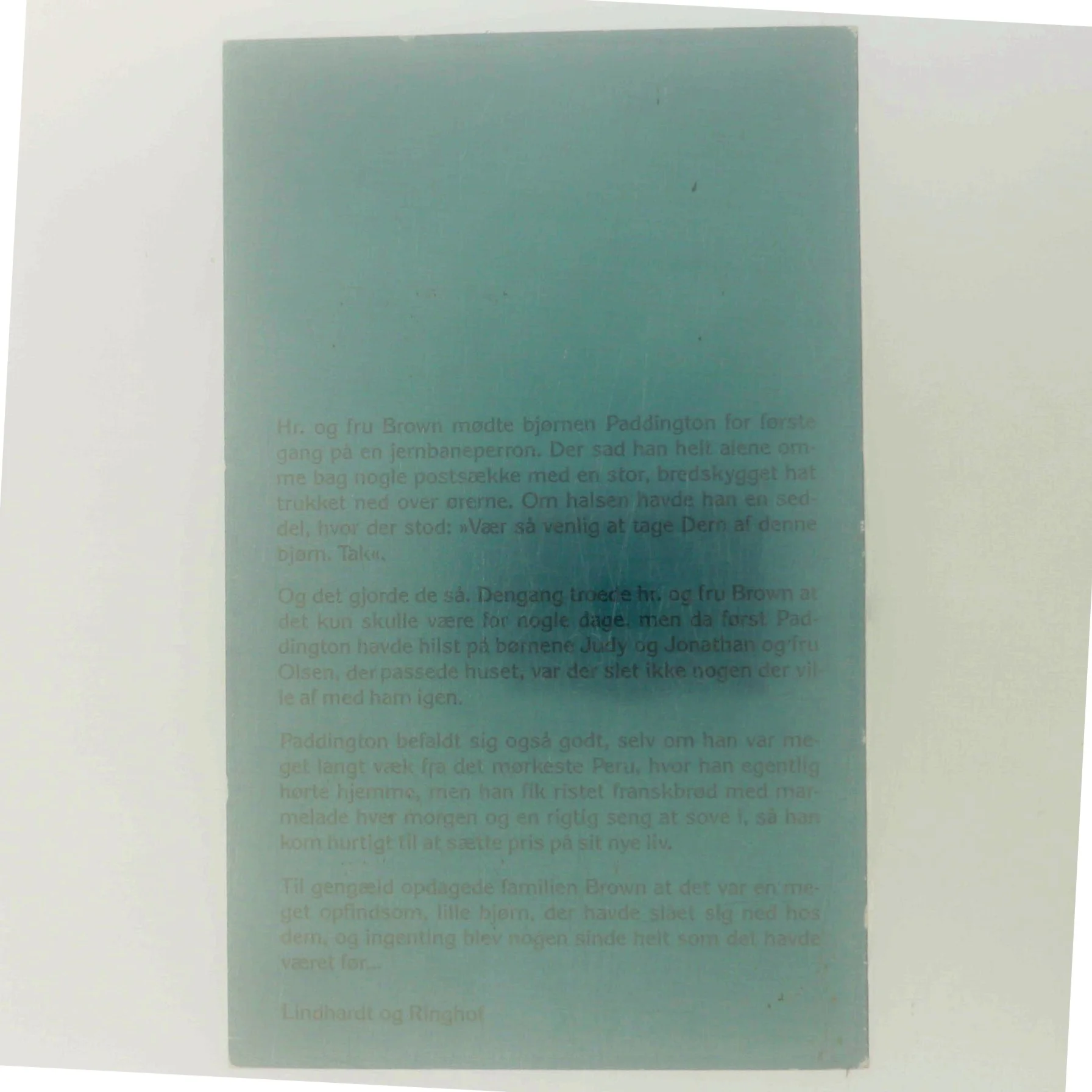 Bjørnen Paddington af Michael Bond (Bog)