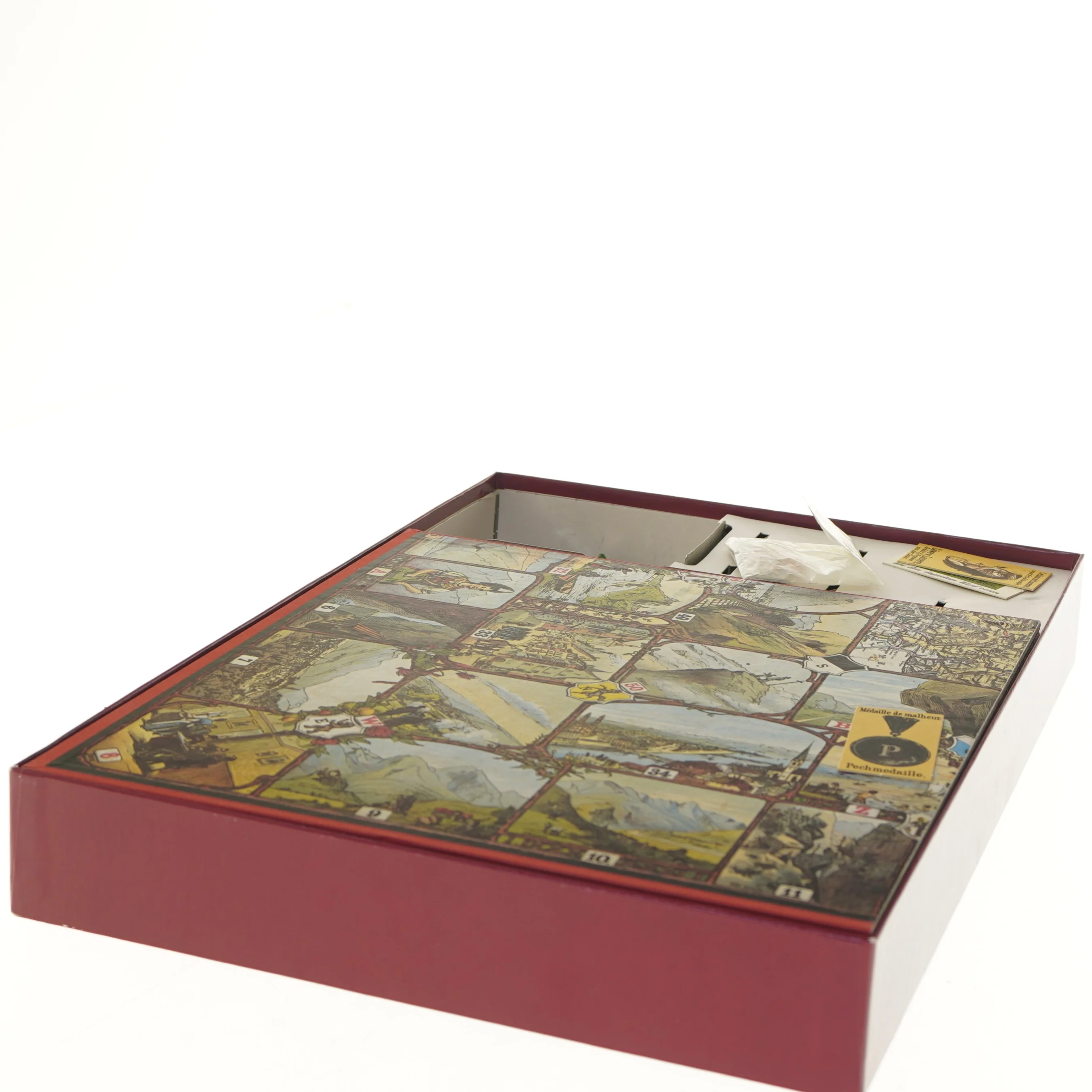 Rejsespil 'Reise durch die Schweiz' (str. 43x30 cm)