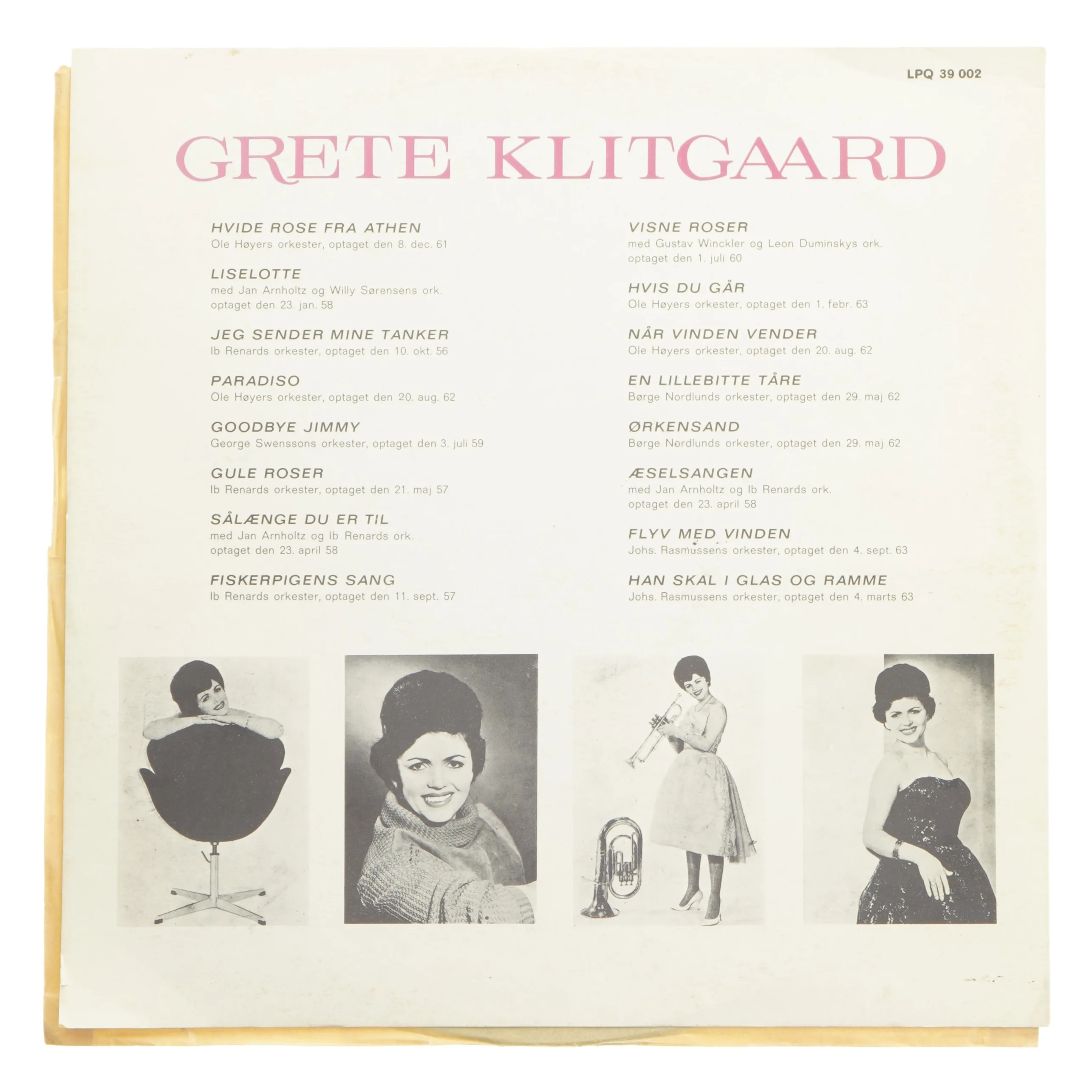 Grete Klitgaard LP Plade