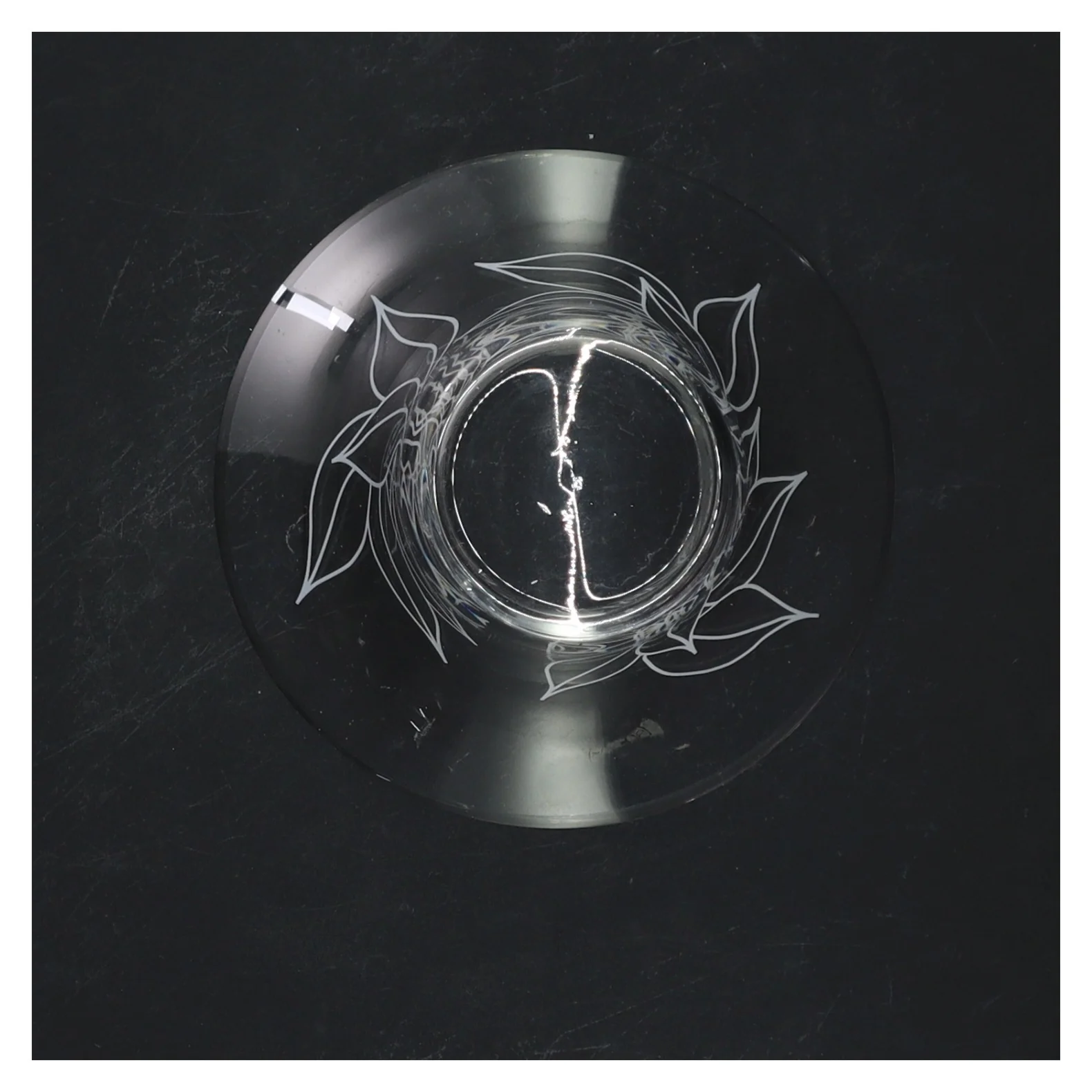 Glasvase (str. Ø 11,5 cm) fra Lin Utzon