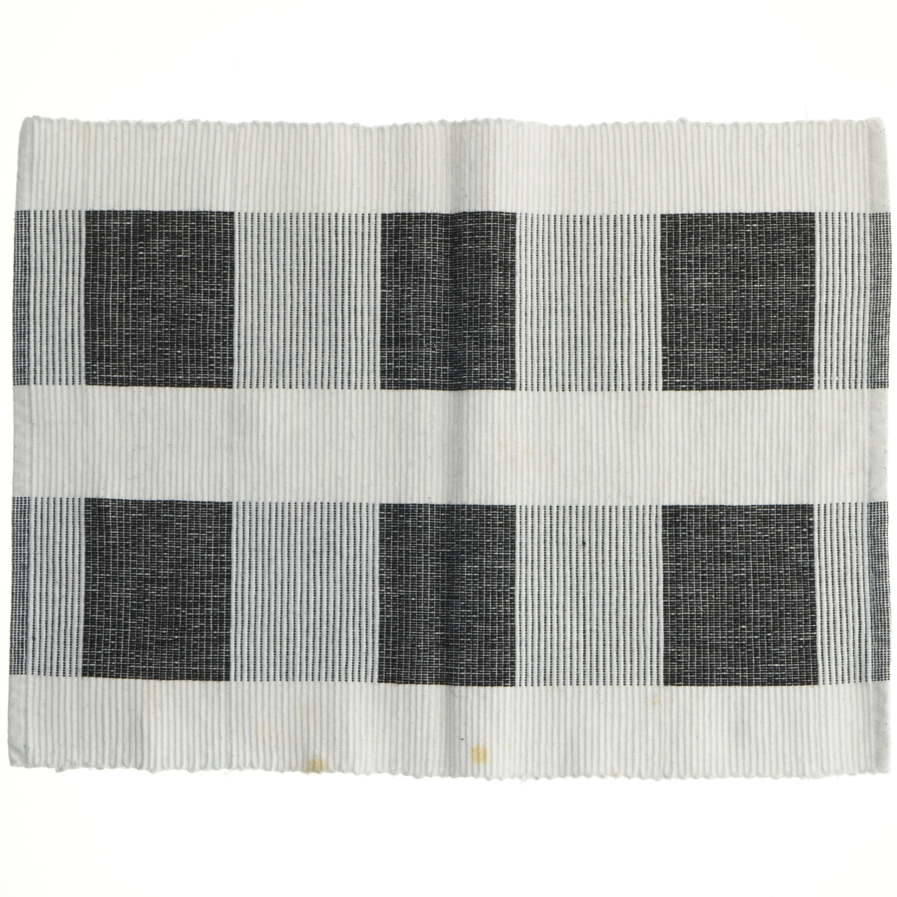 Sæt dækkeservietter i tern (str. 45 x 35. cm. 8 styk)