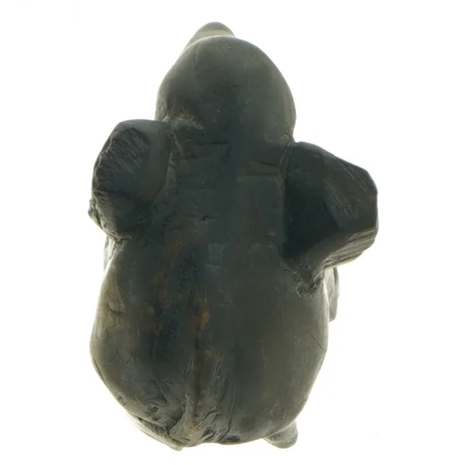 Elefantfigur i træ (str. 10 cm)