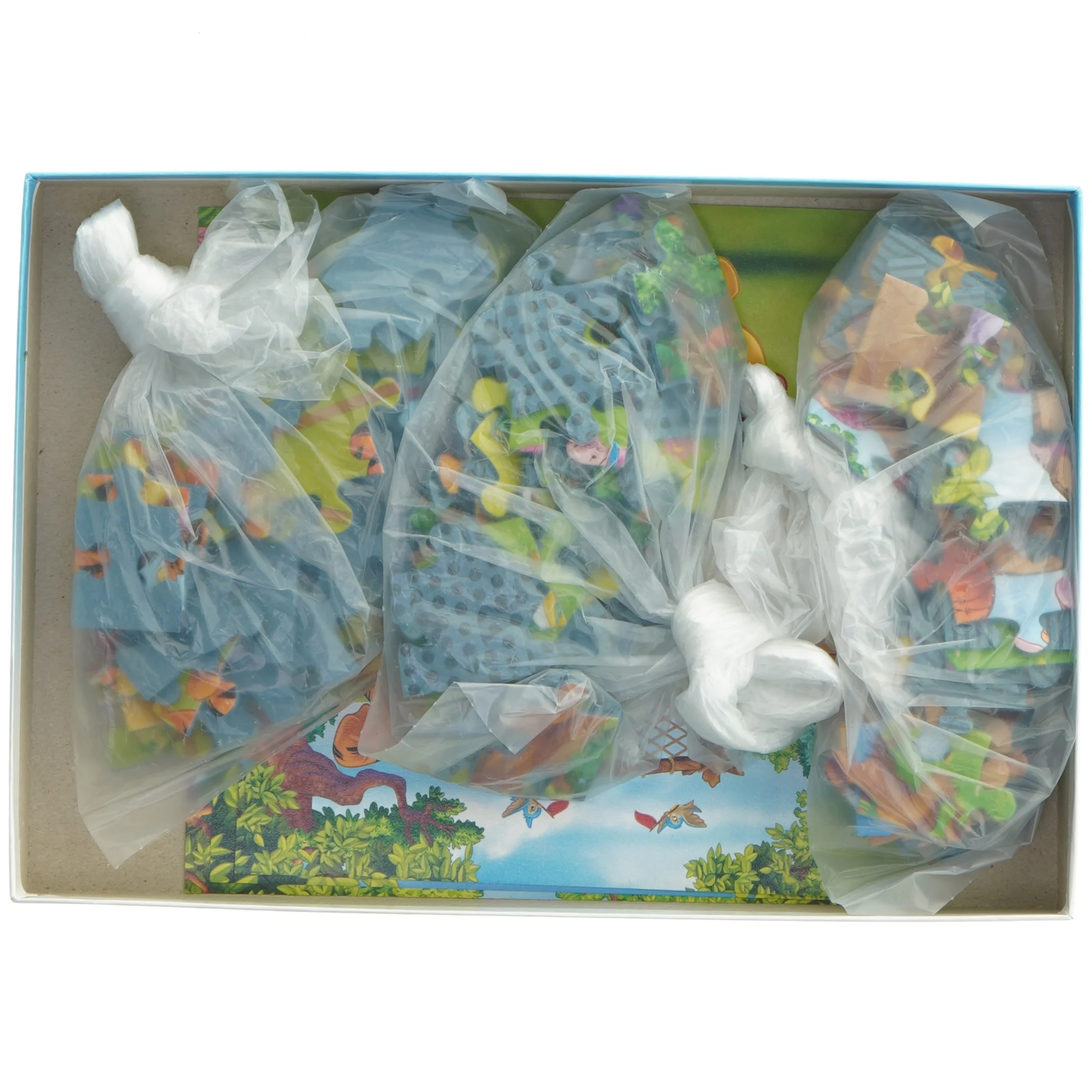 Disney 'Peter Plys' puslespil fra Ravensburger (str. 3 x 49 prikker)