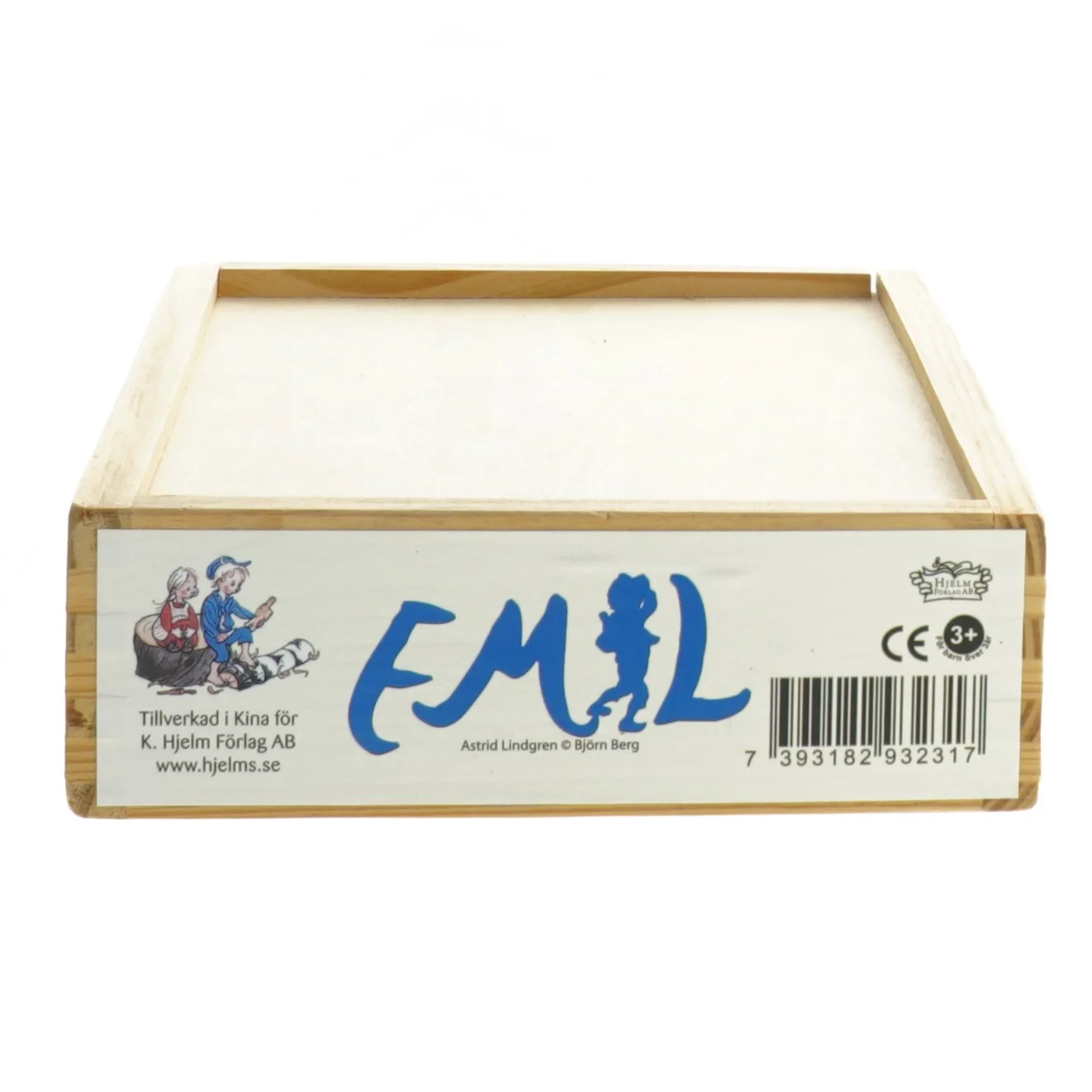Emil puslespil i træ (str. 19,5x14 cm)