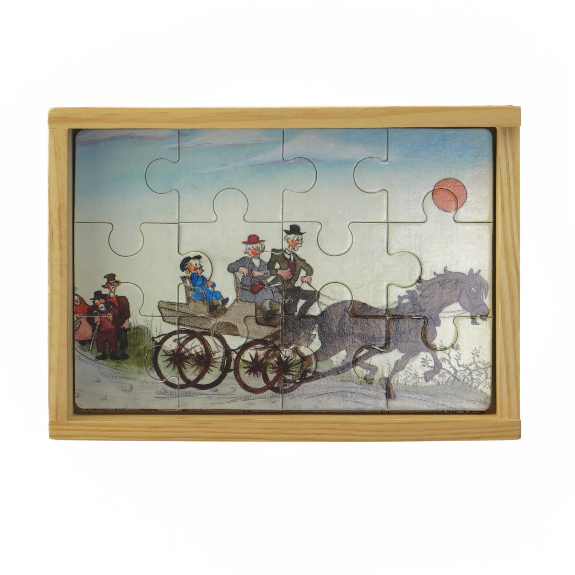 Emil puslespil i træ (str. 19,5x14 cm)