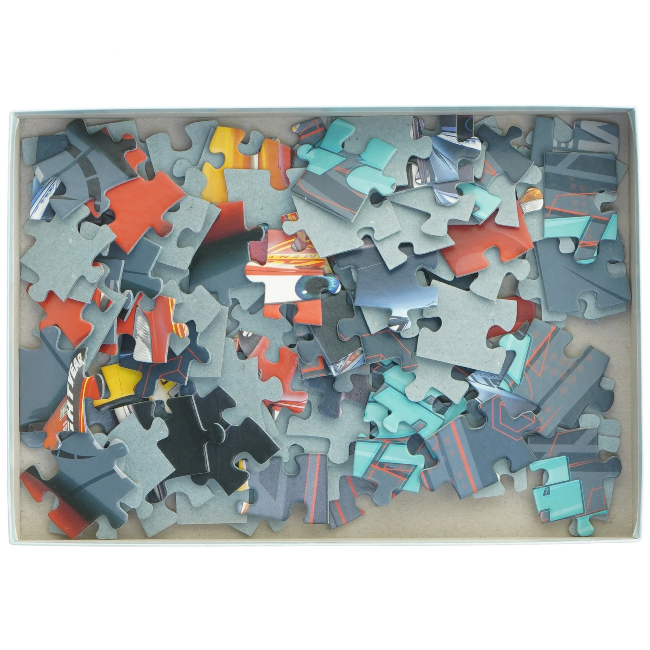 Disney Pixar Cars puslespil fra Disney (str. 112 brikker 44x30 cm)