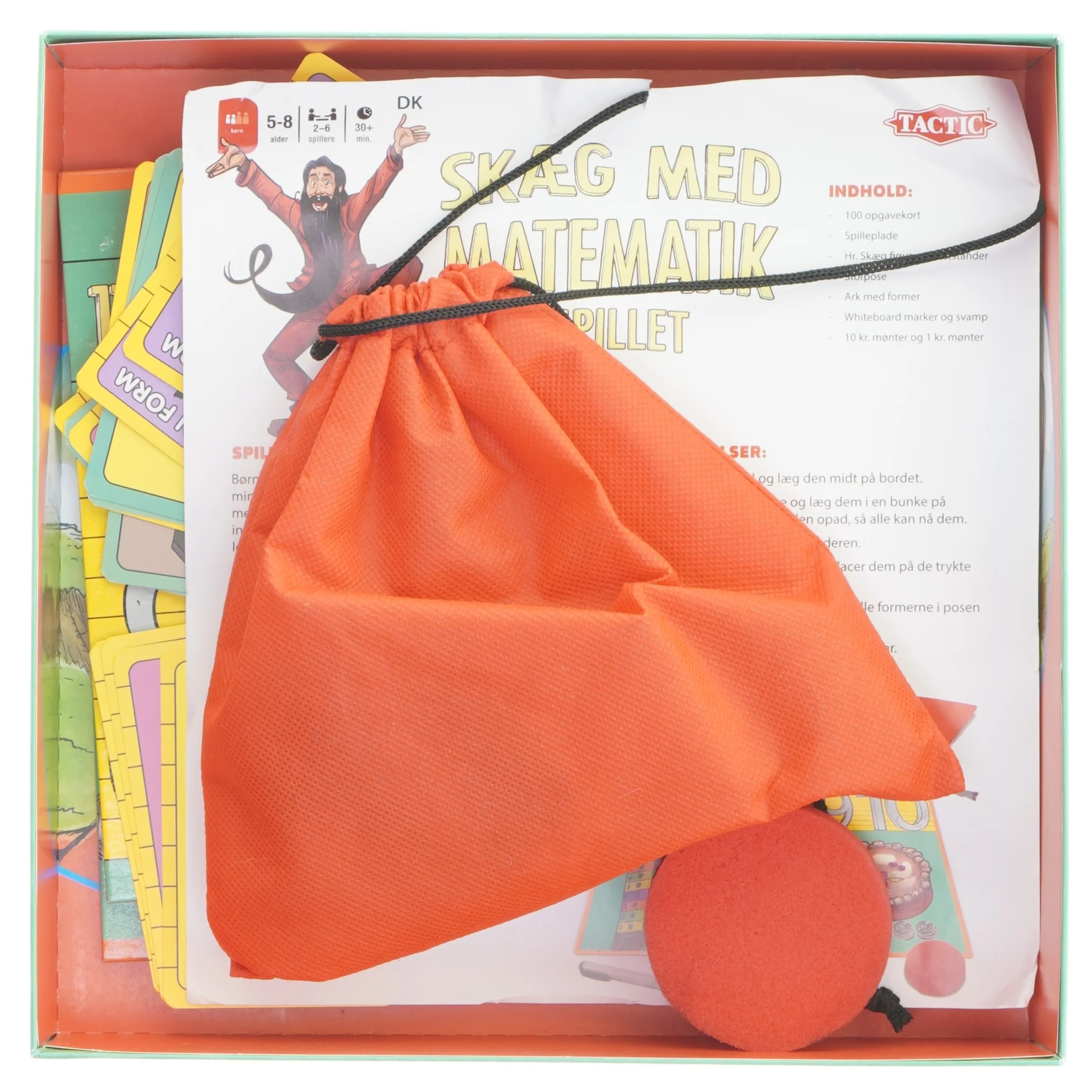 Skæg med Matematik-spillet fra Tactic