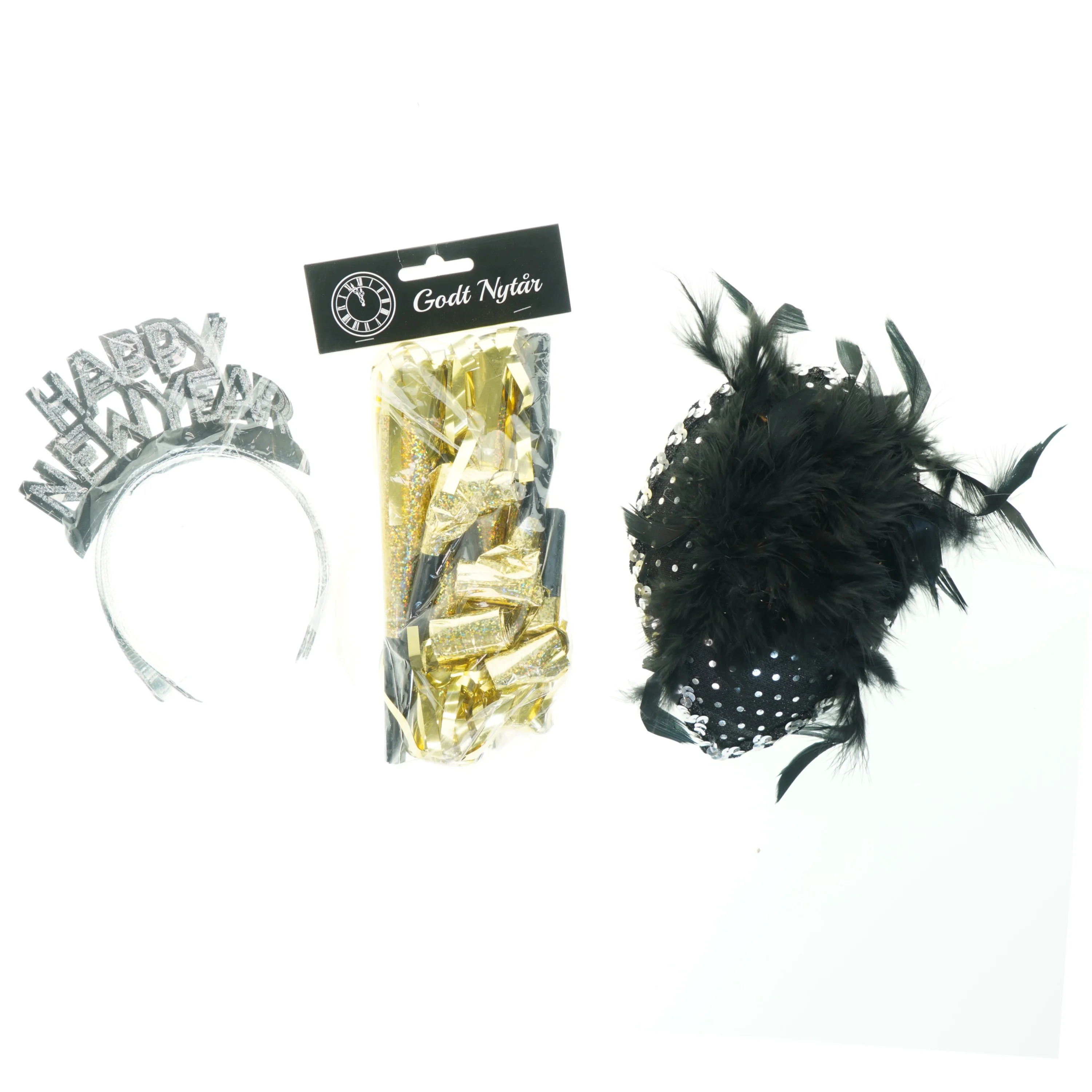 Nytårsfest tilbehørspakke (str. mix )