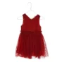Rød kjole med rose fra H&M